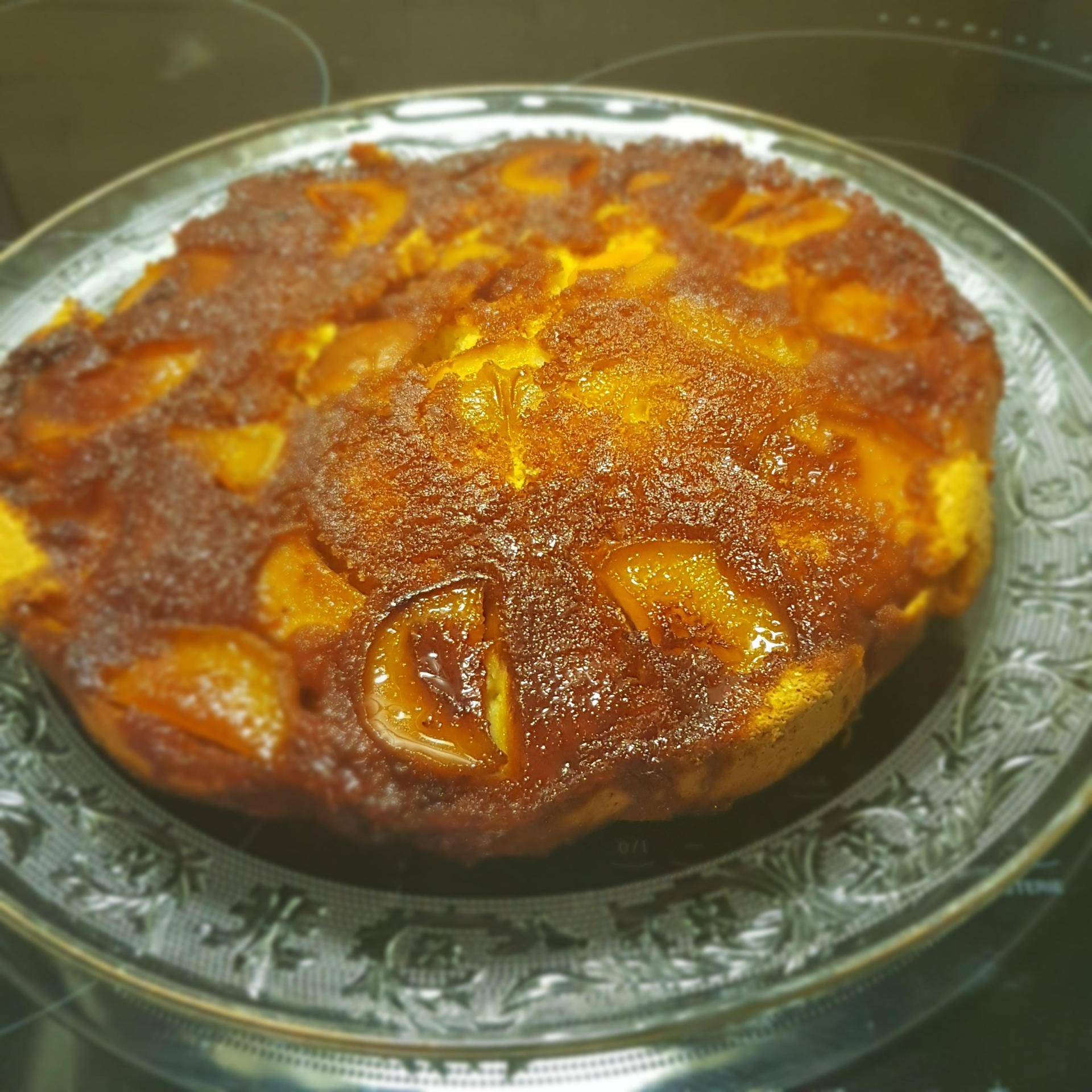 Gateau aux peches caramélisées - Recepten Companion XL | Moulinex