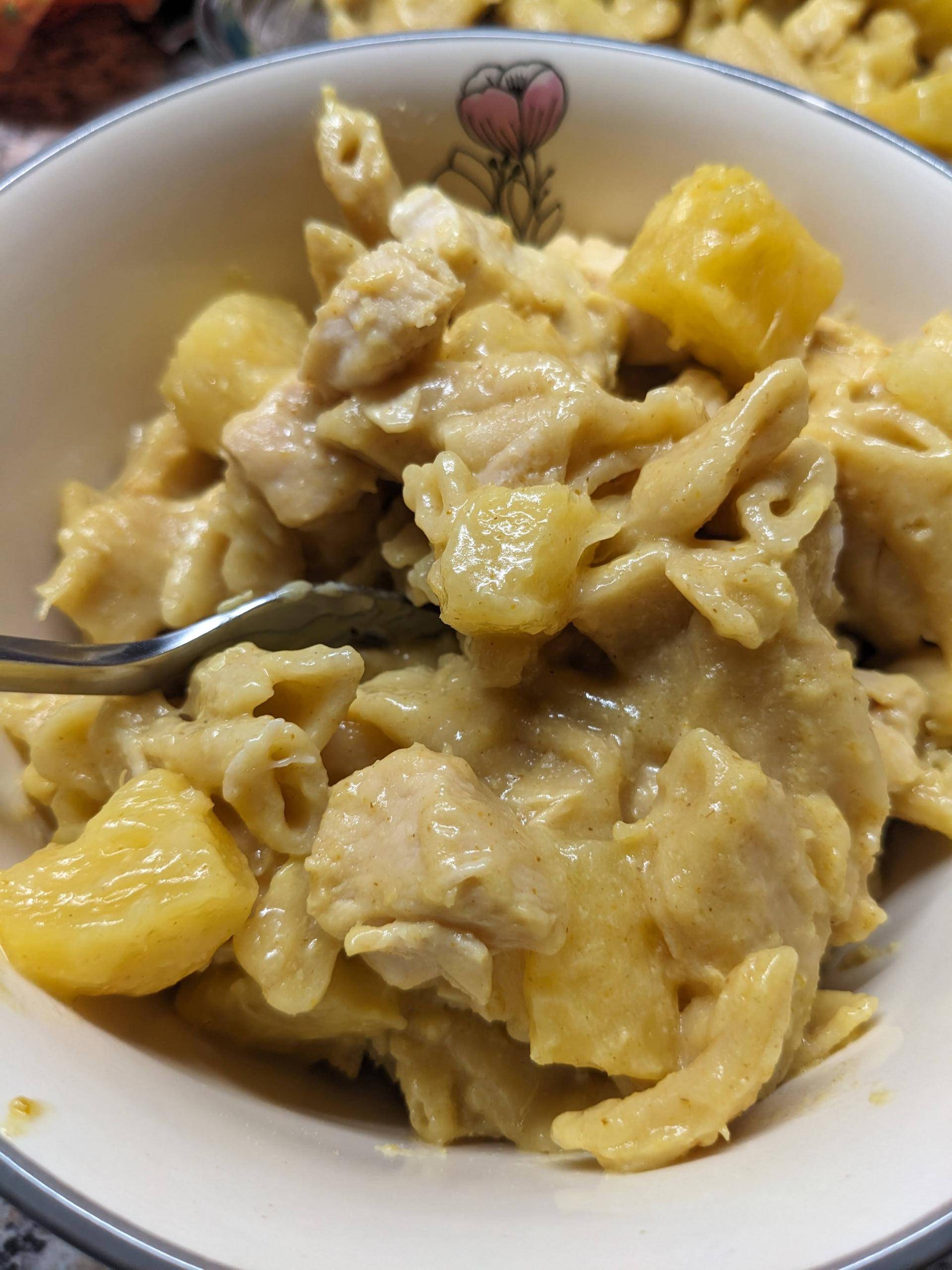 One pot pasta poulet curry ananas - Recepten Companion Connect XL | Moulinex