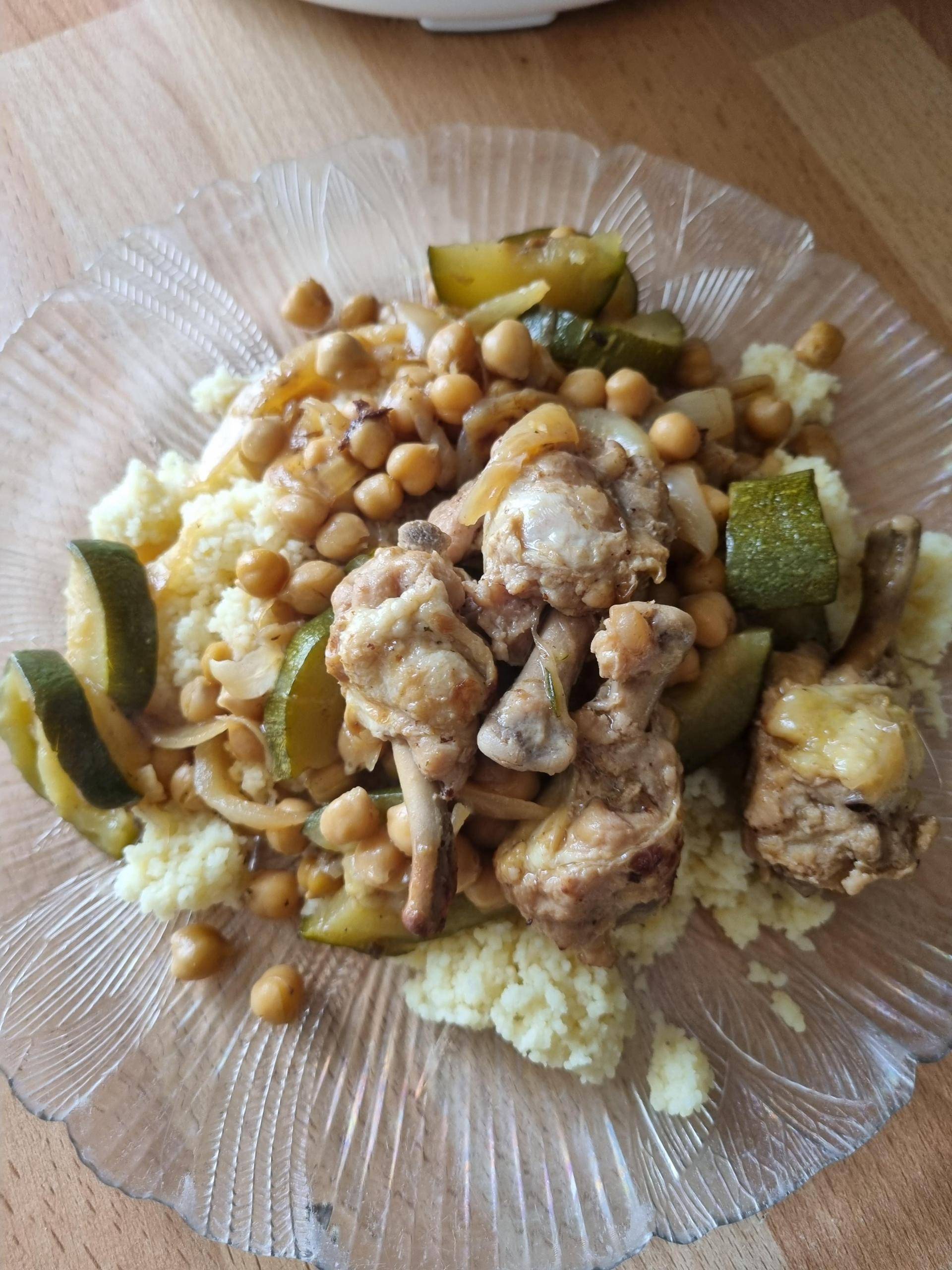 Minis pilons de poulet,courgettes et pois chiche - Recette Cookeo | Moulinex