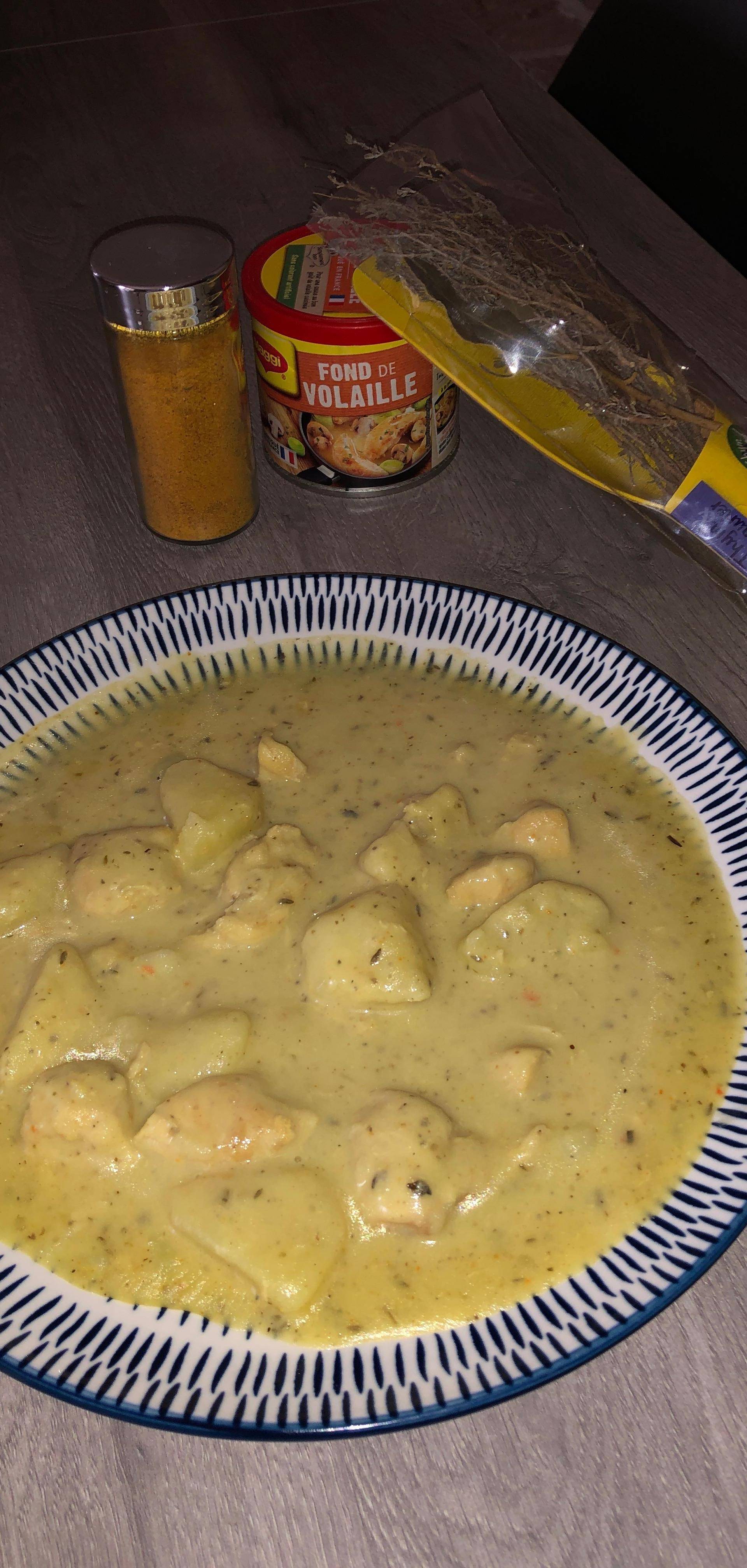 Émincé de poulet pomme de terre - Recette Cookeo | Moulinex