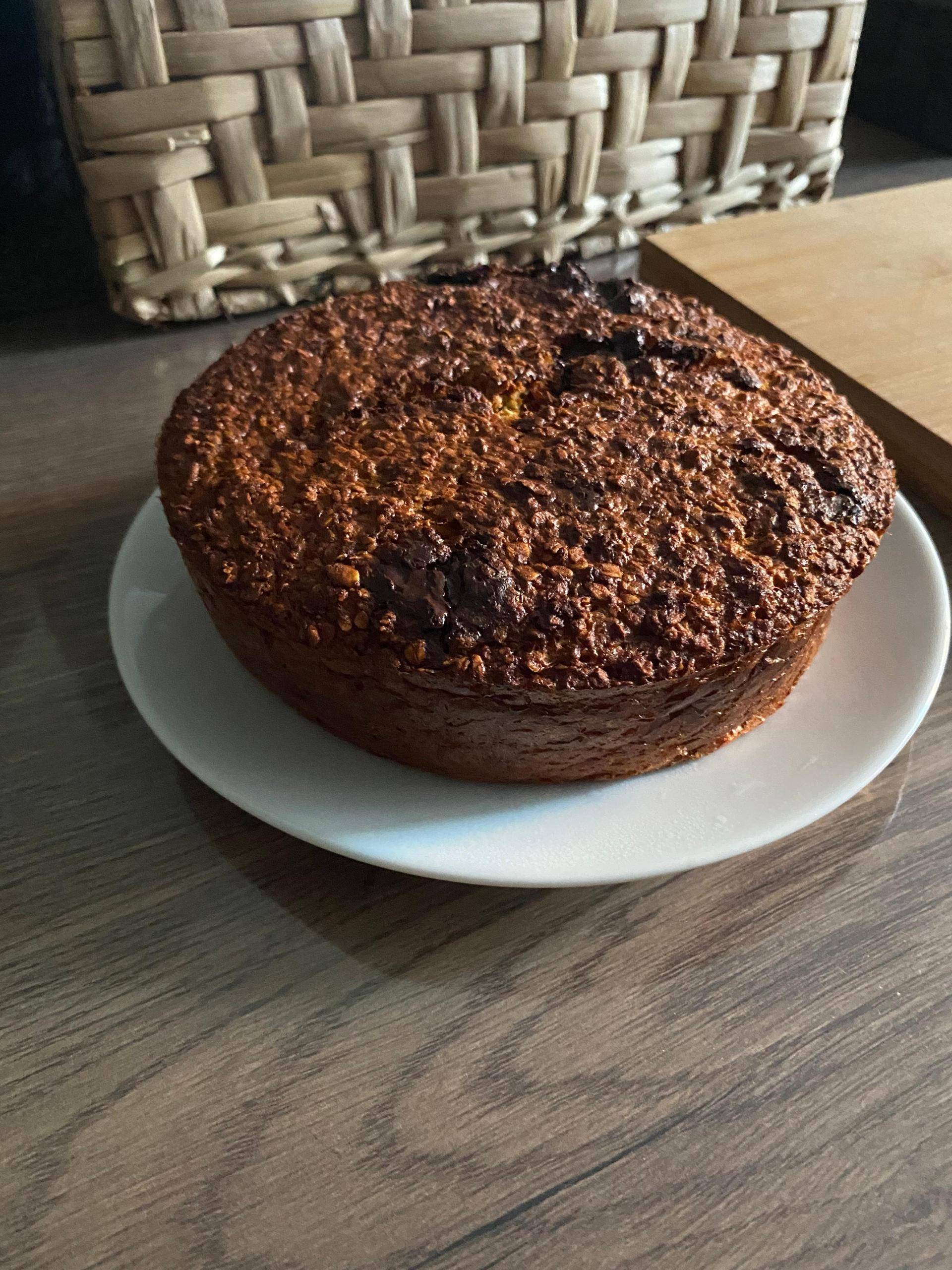 Gâteau bananes et flocons d’avoine au Extra Crisp - Recette Cookeo | Moulinex