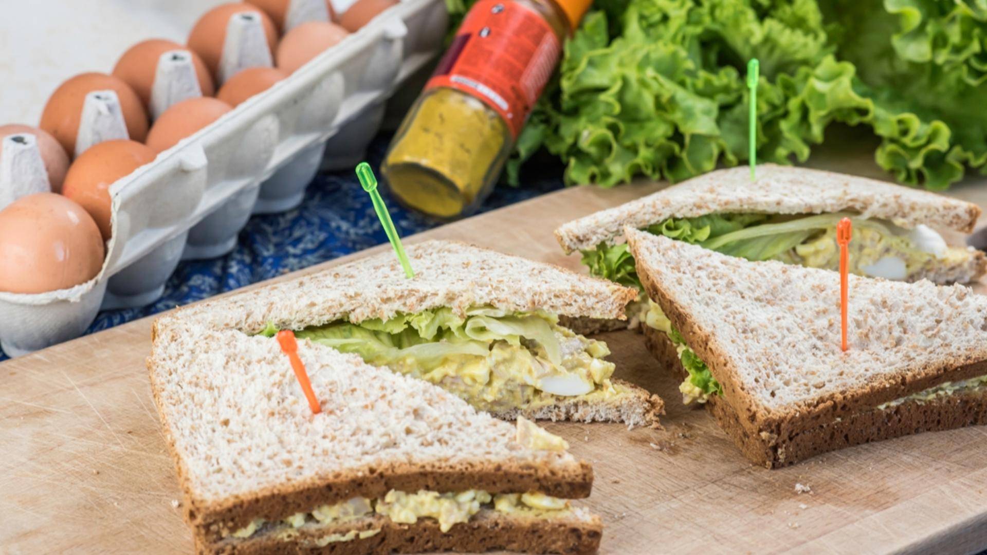 Sandwich au poulet et à l'œuf - Recette Cook'in One | Moulinex