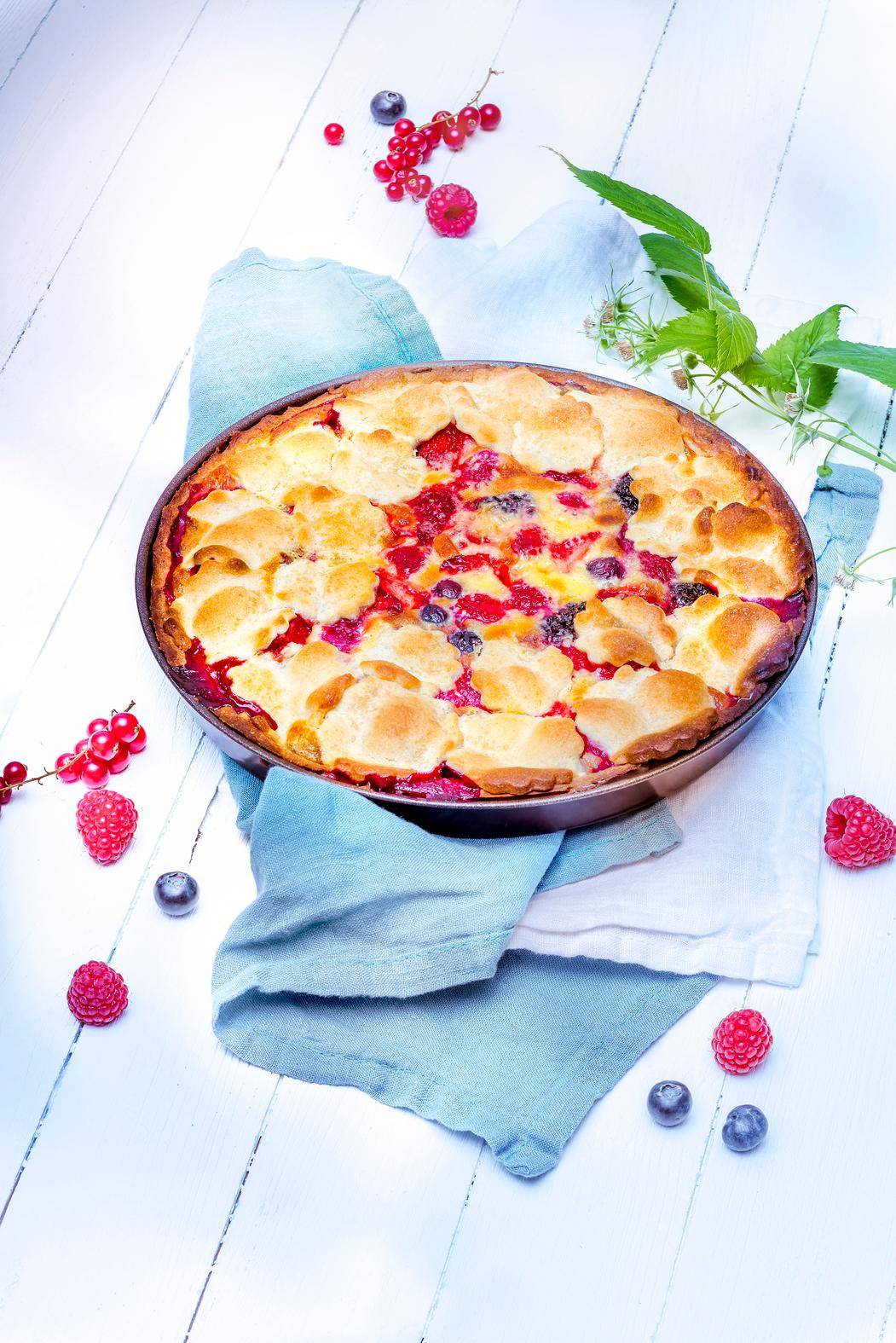 Tarte aux fruits rouges - Recette Companion | Moulinex
