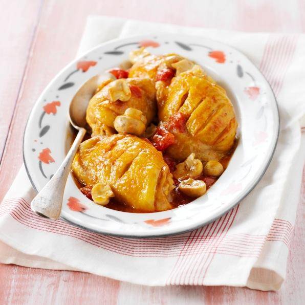 Poulet, tomates et champignons - Recette Companion | Moulinex