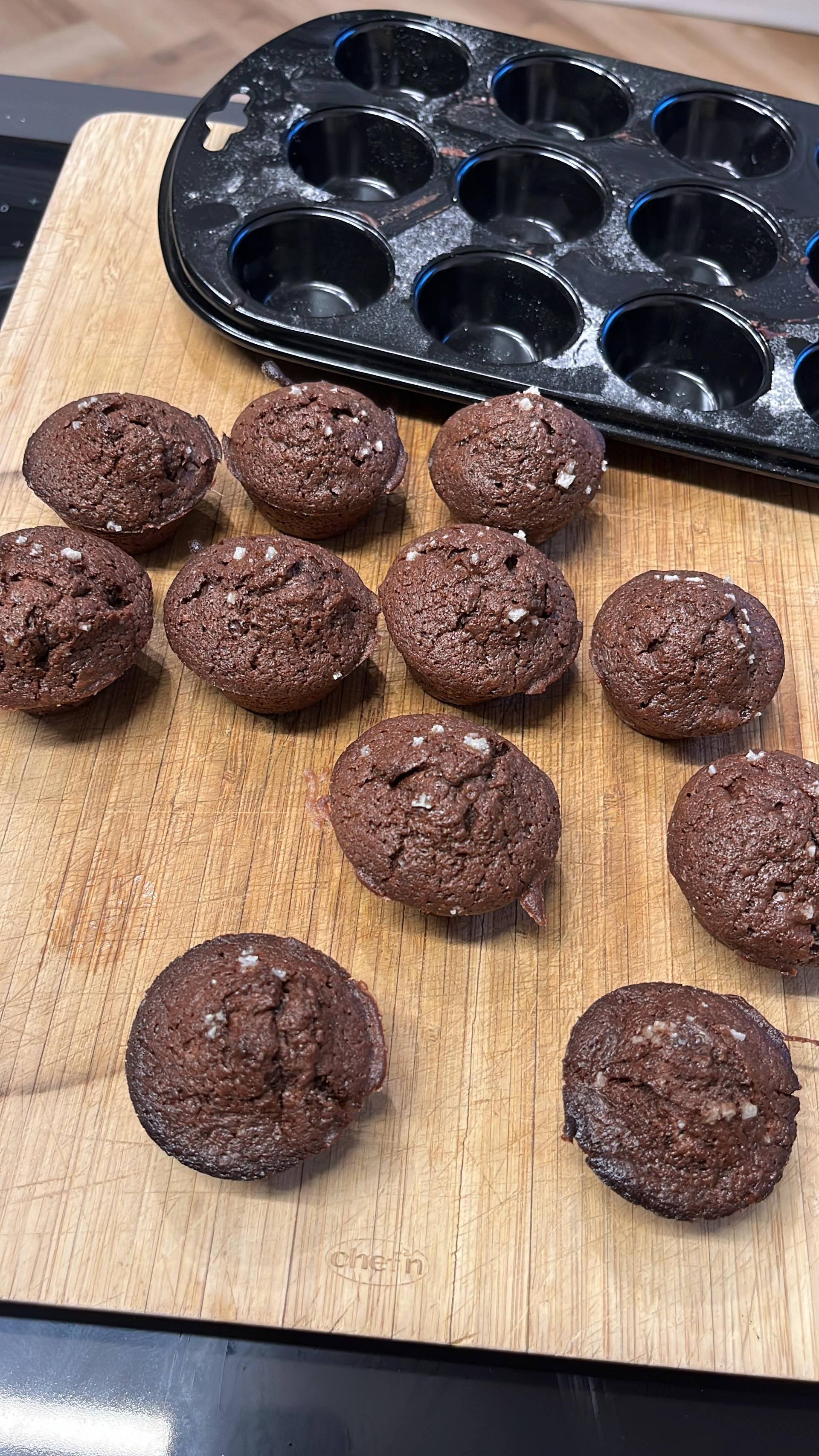 Mini muffins au chocolat - Recepten Companion Connect XL | Moulinex