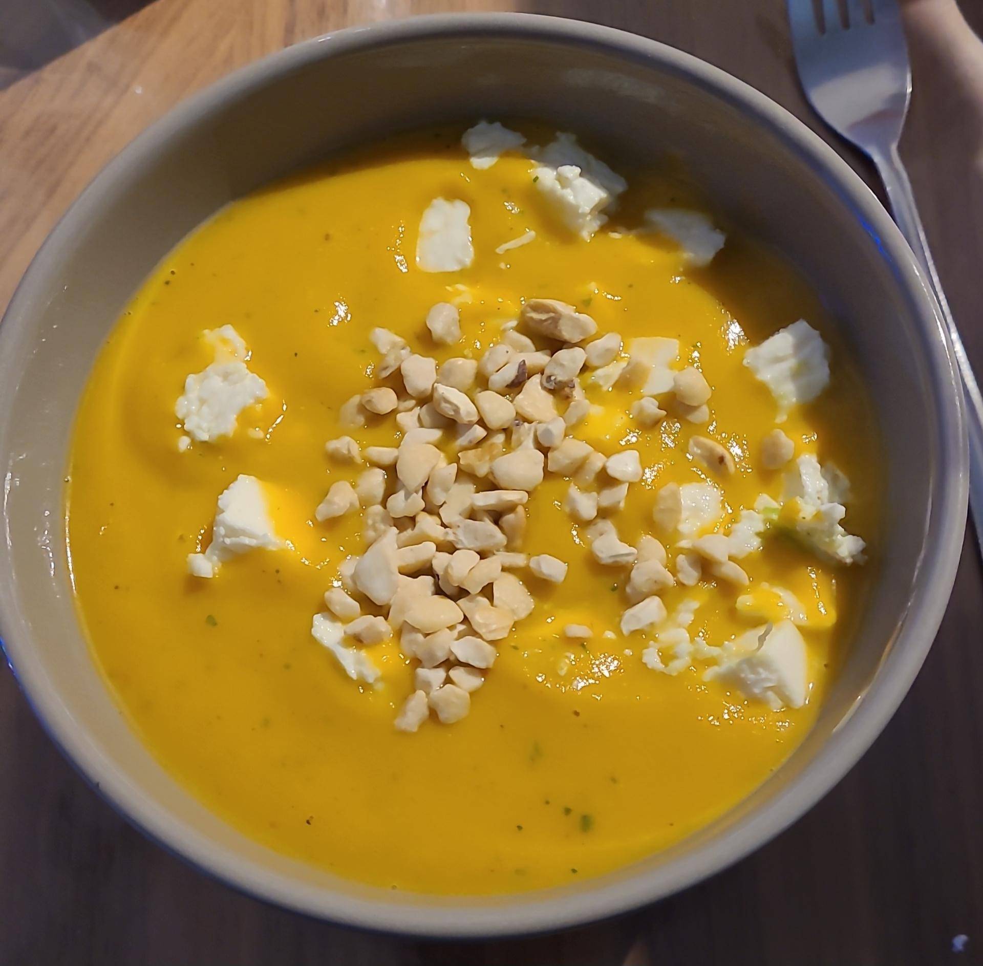 Soupe de patate douce à la péruvienne - Recepten Cookeo V3 | Moulinex