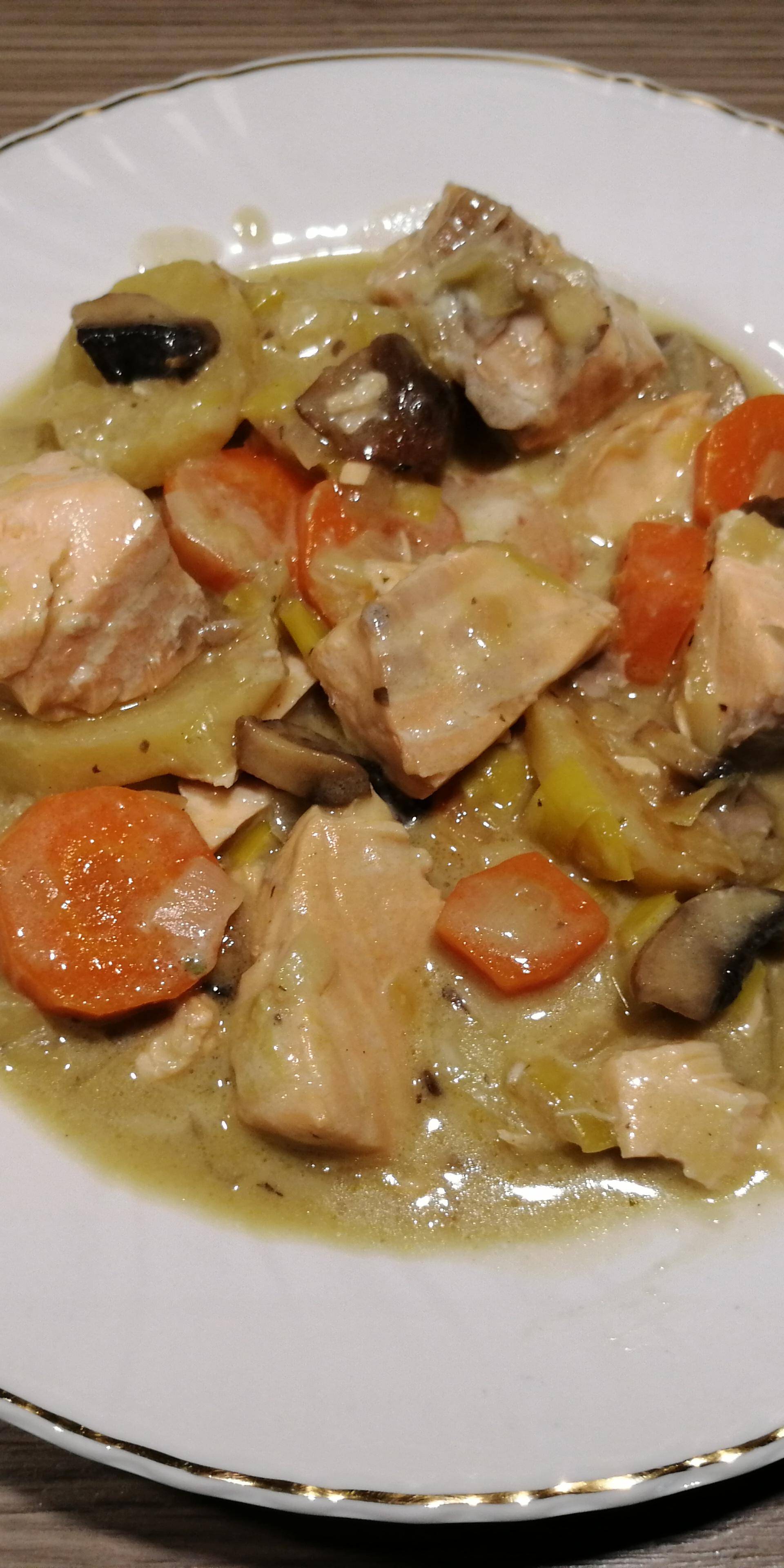 Blanquette de saumon - Recette Cookeo 9in1 | Moulinex