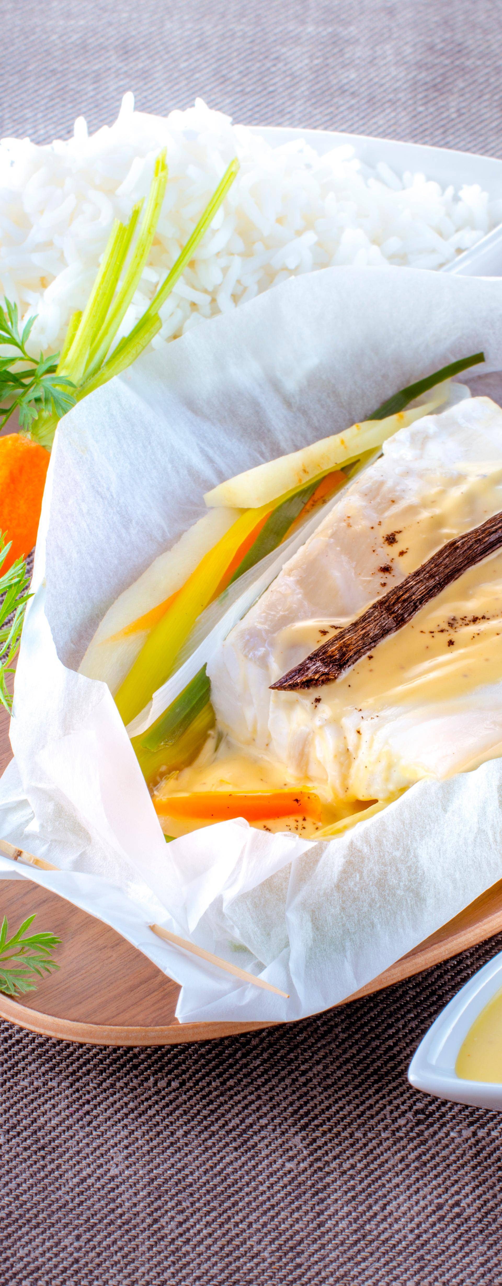 Papillotes de cabillaud - Recette Companion | Moulinex