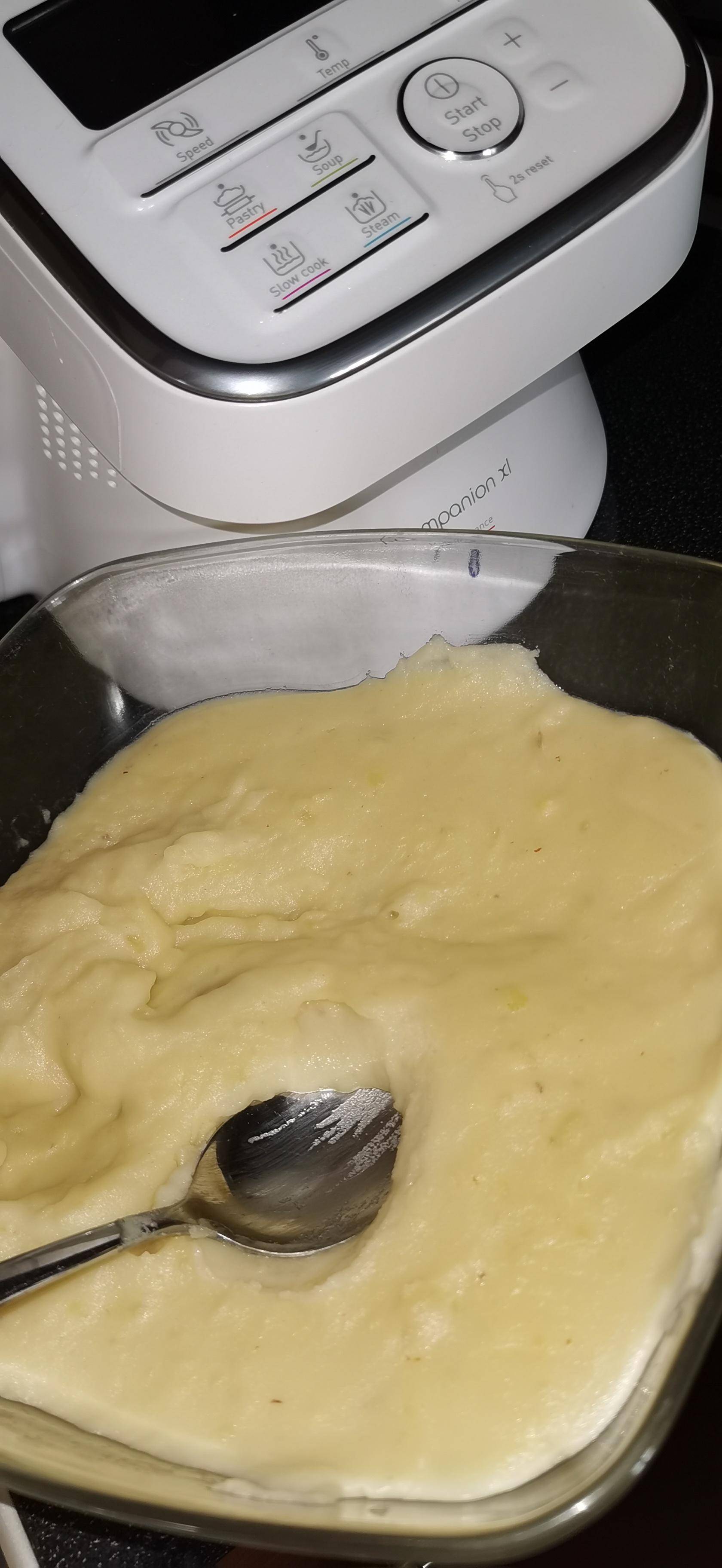 Purée pomme de terre avec petit morceaux - Recepten Companion Connect XL | Moulinex