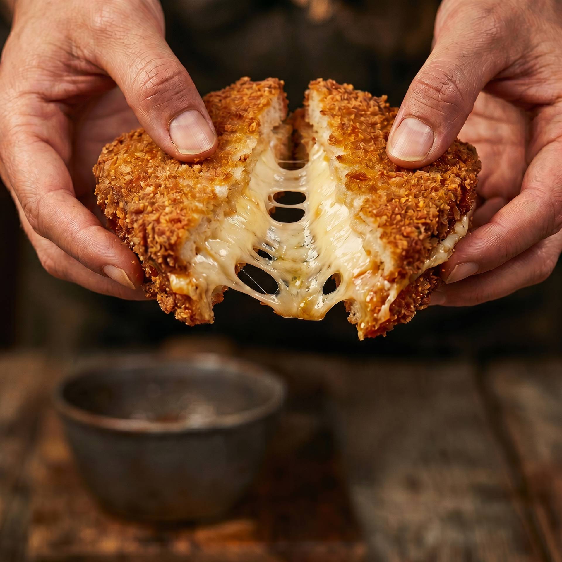 Mozzarella in carrozza - Recette Easy Fry Max | Moulinex