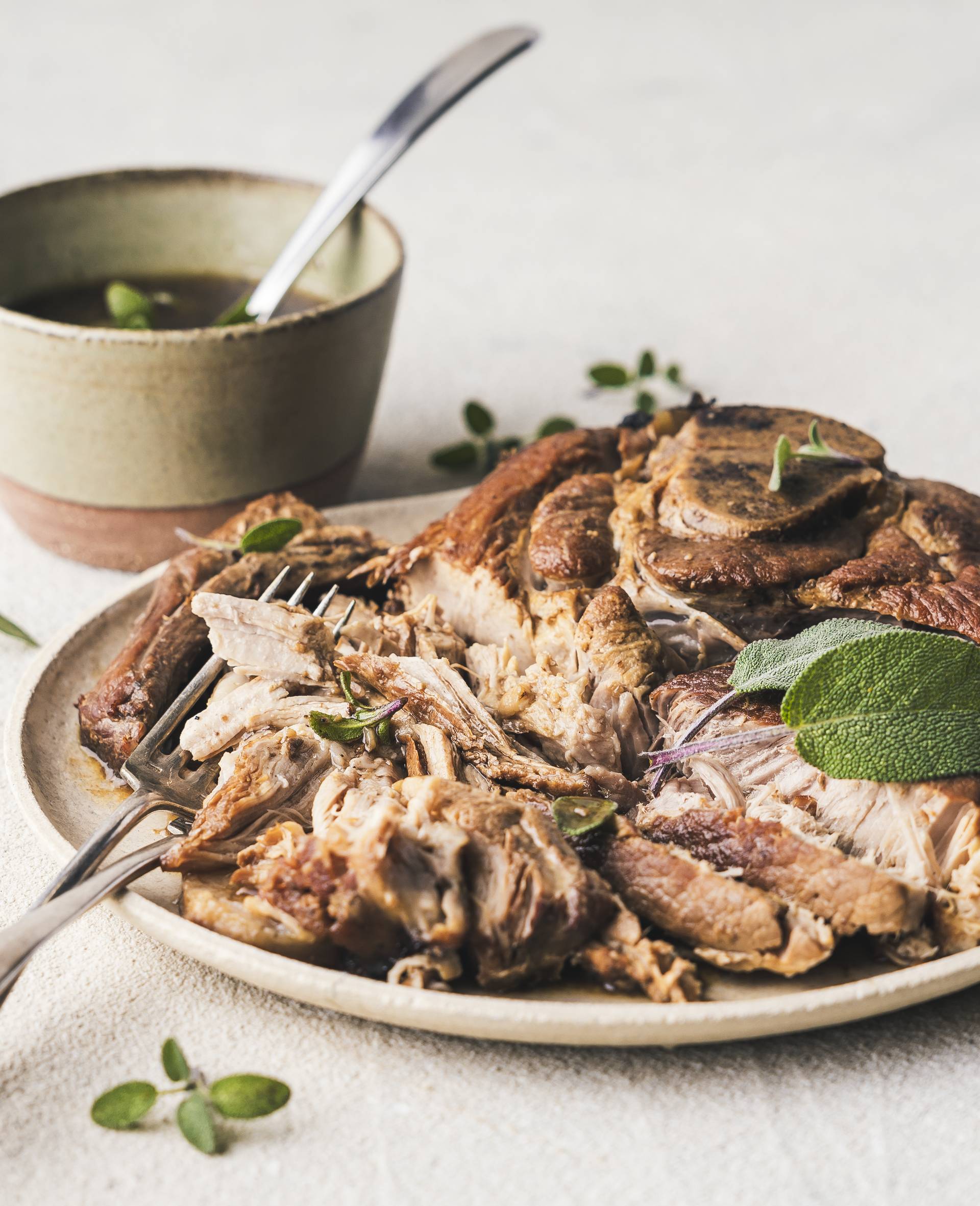 Rôti de porc, balsamique et sucre de canne - Recette Cookeo 9in1 | Moulinex