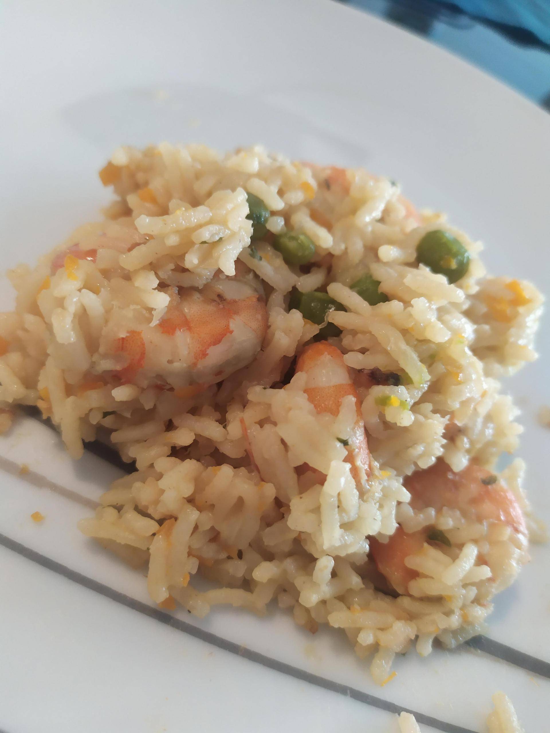 Crevette marinée, riz et légumes - Recette Cookeo | Moulinex