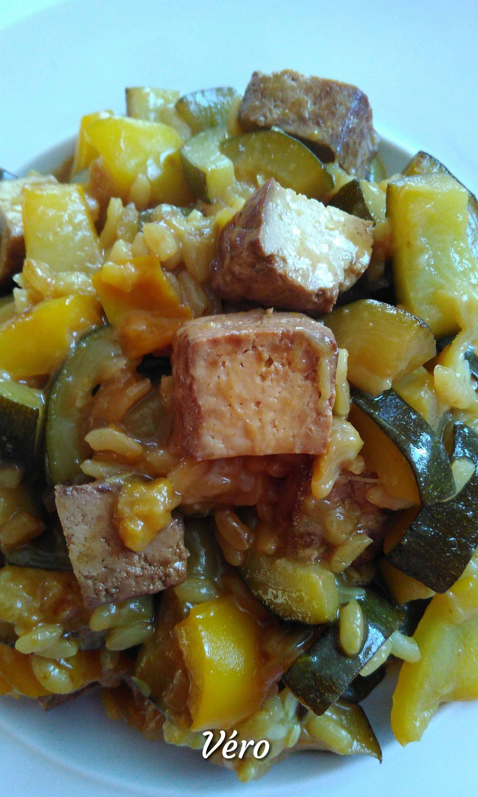 Tofu fumé aux petits légumes - Recette Cookeo | Moulinex