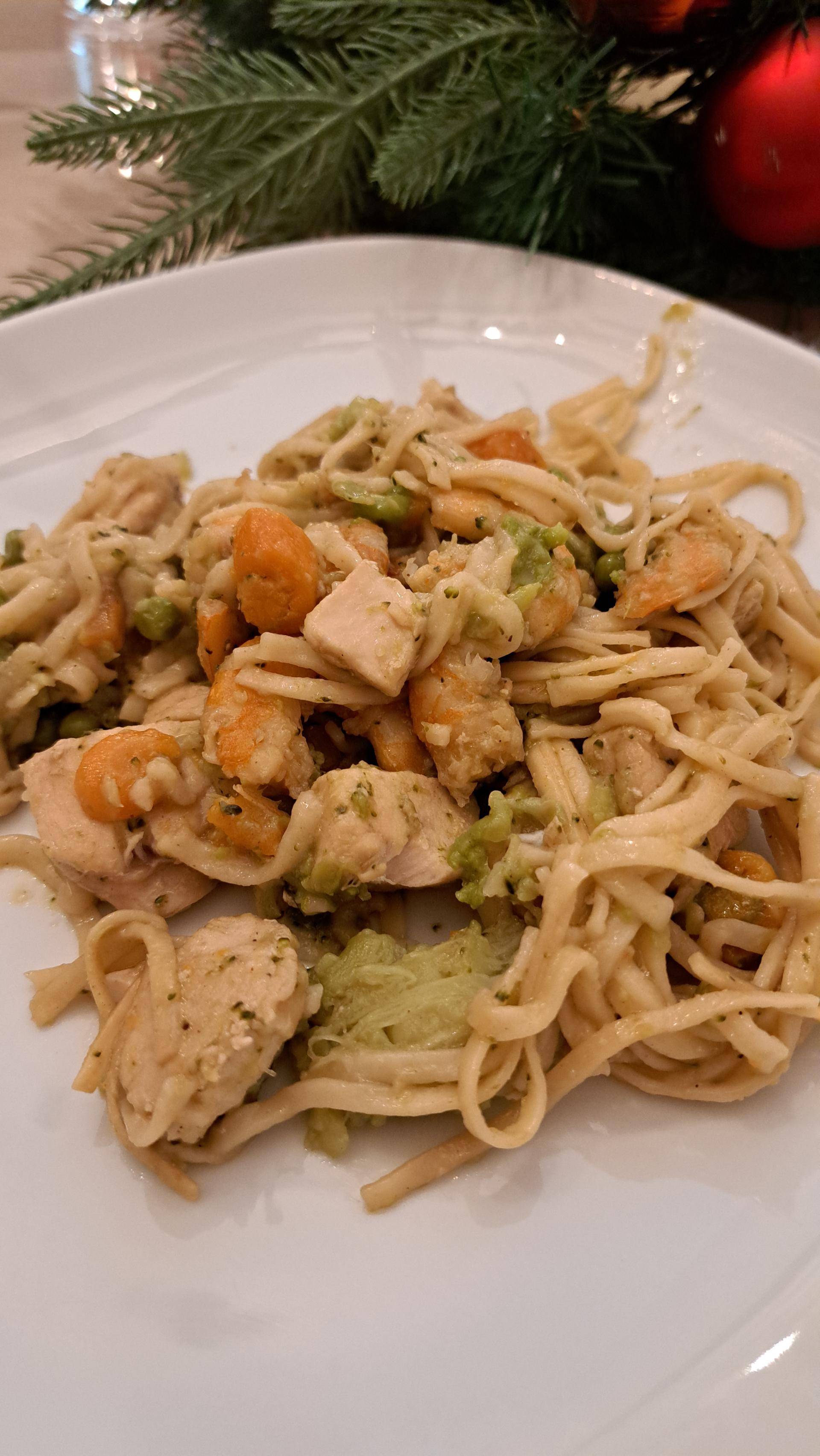 Nouilles sautées poulet & crevettes - Recette Cookeo 9in1 | Moulinex