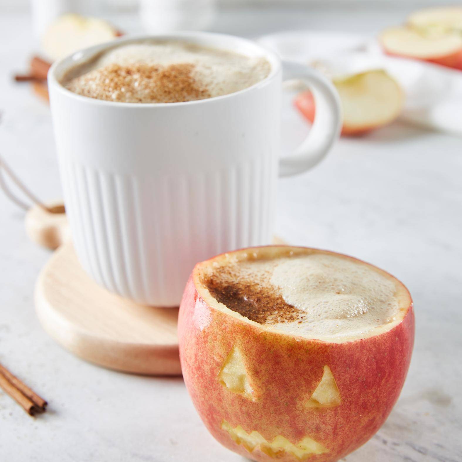 Thé latte pomme cannelle - Recette Perfectmix Cook | Moulinex