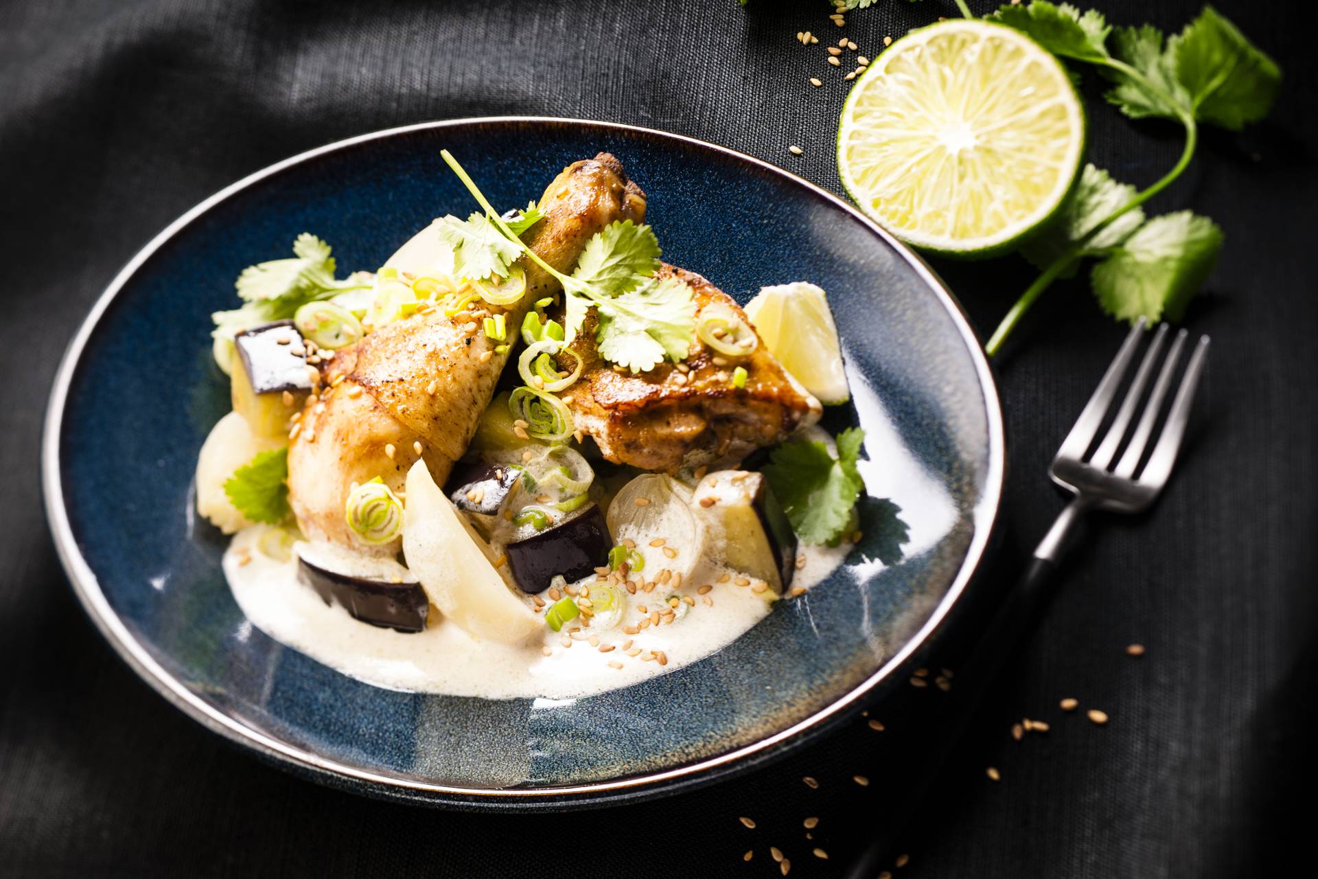 Poulet coco citron vert - Recette Cookeo | Moulinex