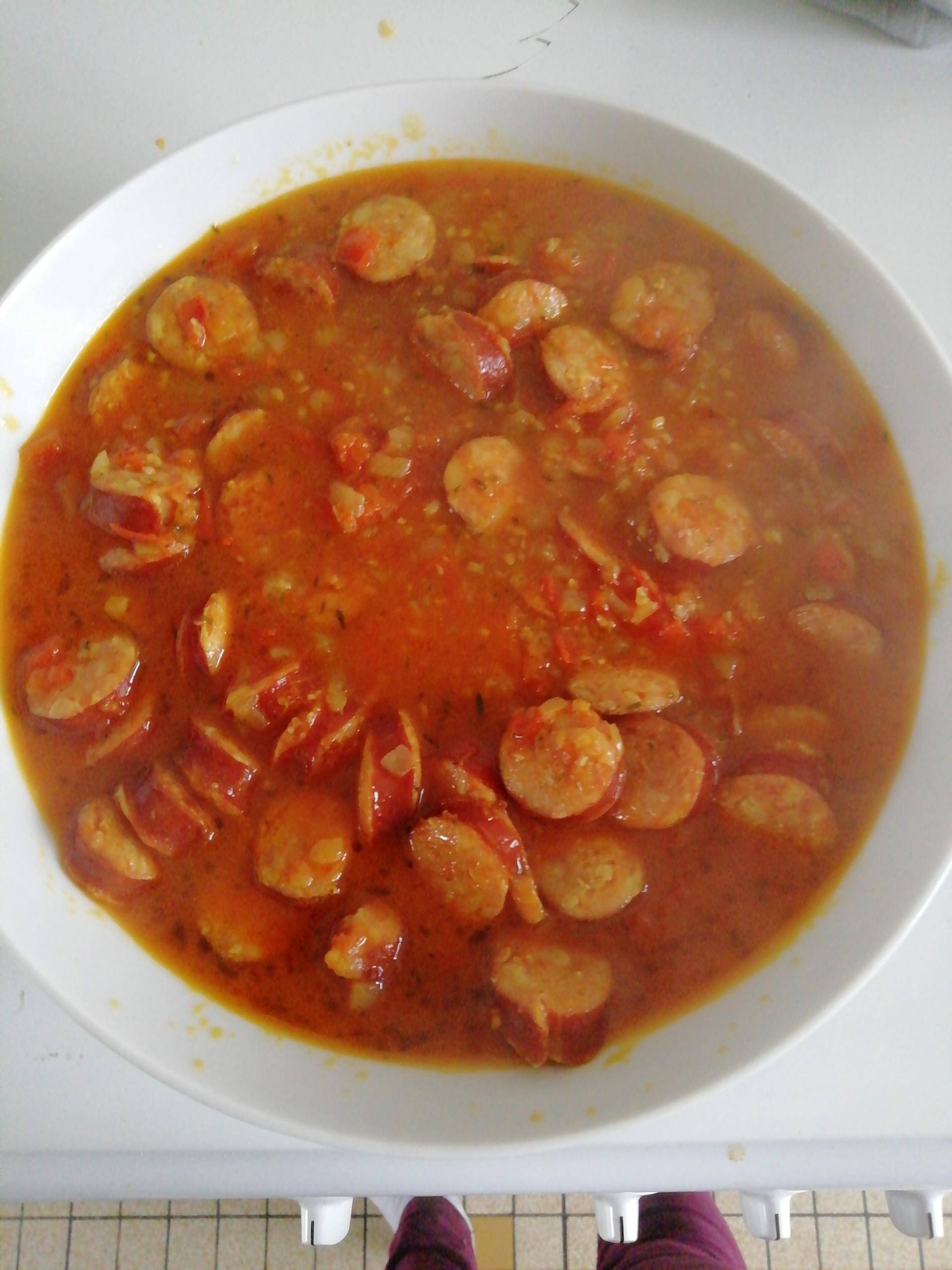 Rougail Saucisse inratable - Recette Cookeo | Moulinex