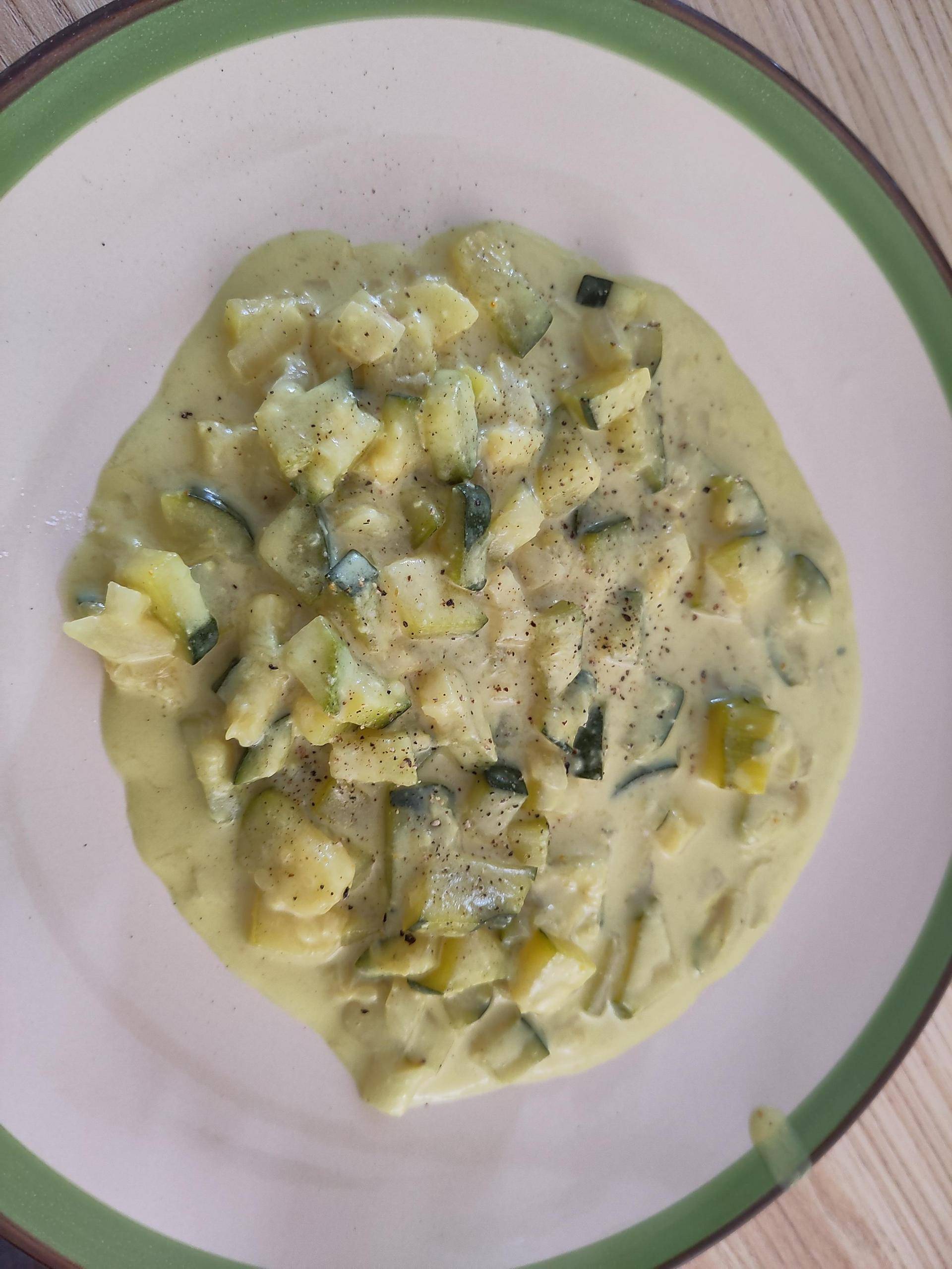 Curry de courgettes au lait de coco - Recepten Companion Connect XL | Moulinex