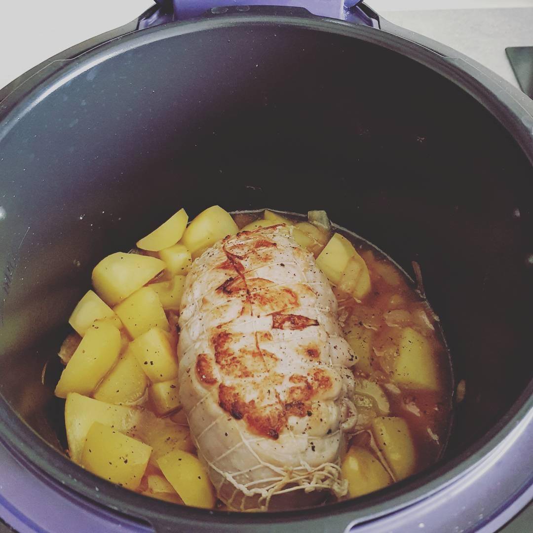 Rôti de dinde et ses pommes de terre - Recepten Cookeo | Moulinex