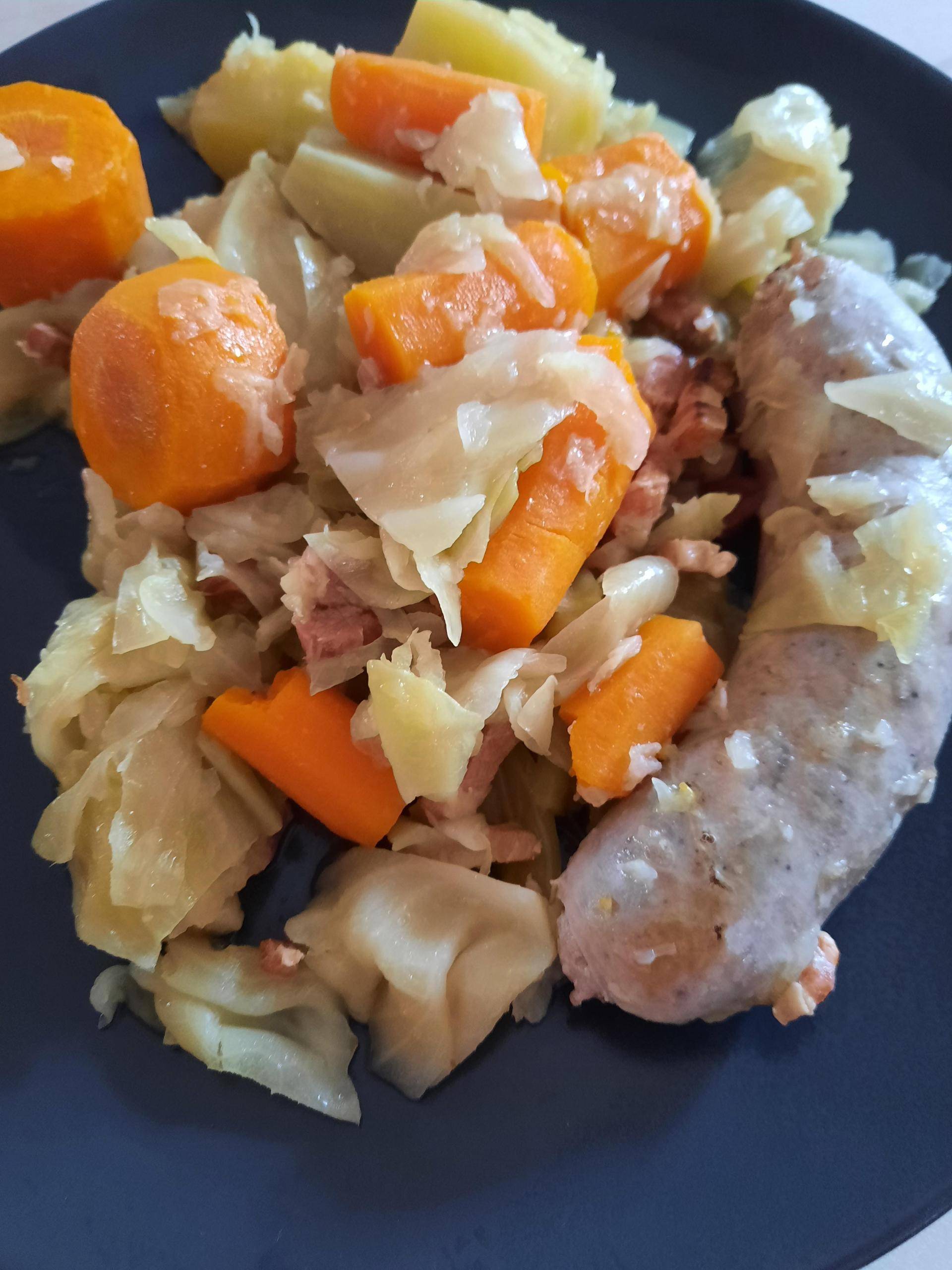 Saucisse au chou blanc - Recepten Cookeo | Moulinex