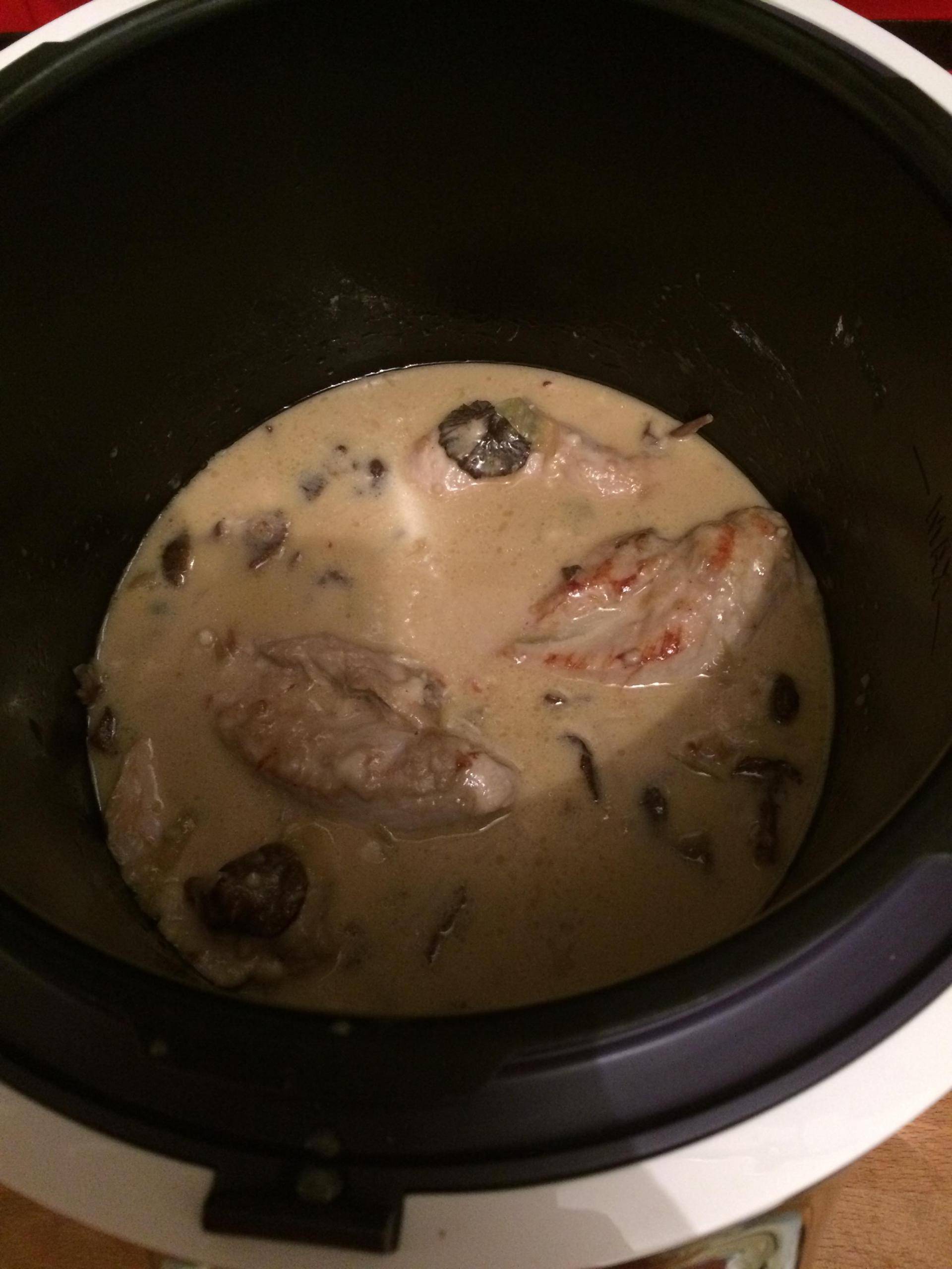 Poulet au munster et ses chanterelles - Recepten Cookeo | Moulinex