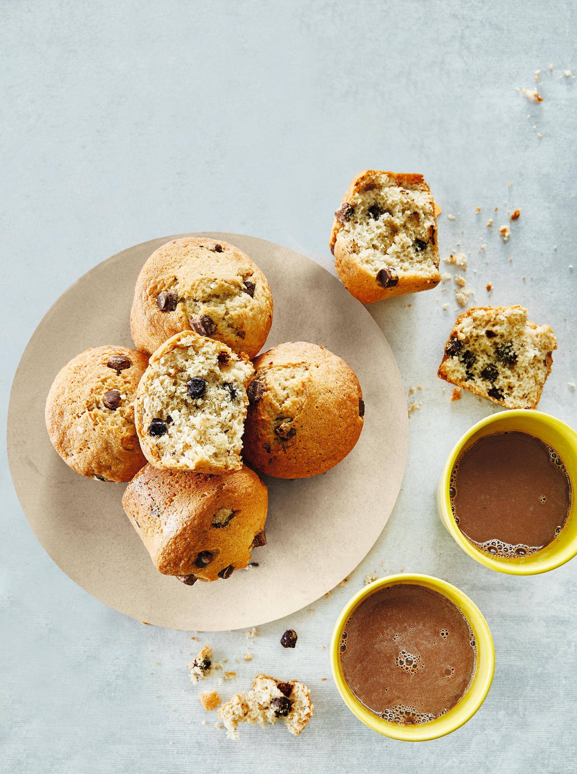 Muffins aux pépites de chocolat - Recette EASY FRY GRILL & STEAM 3 in 1 | Moulinex