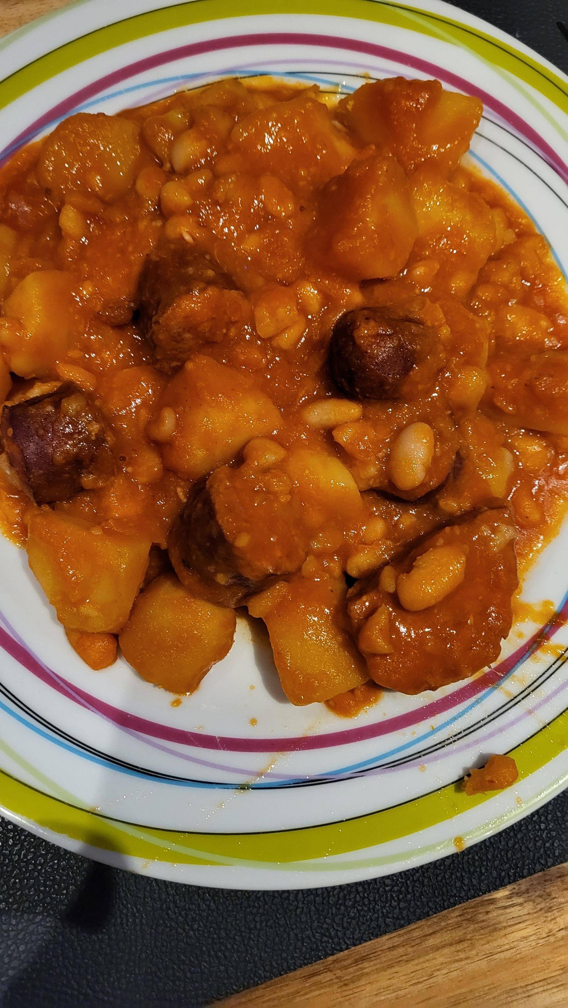 Cassoulet au saucisson à l'ail - Recepten Cookeo V3 | Moulinex