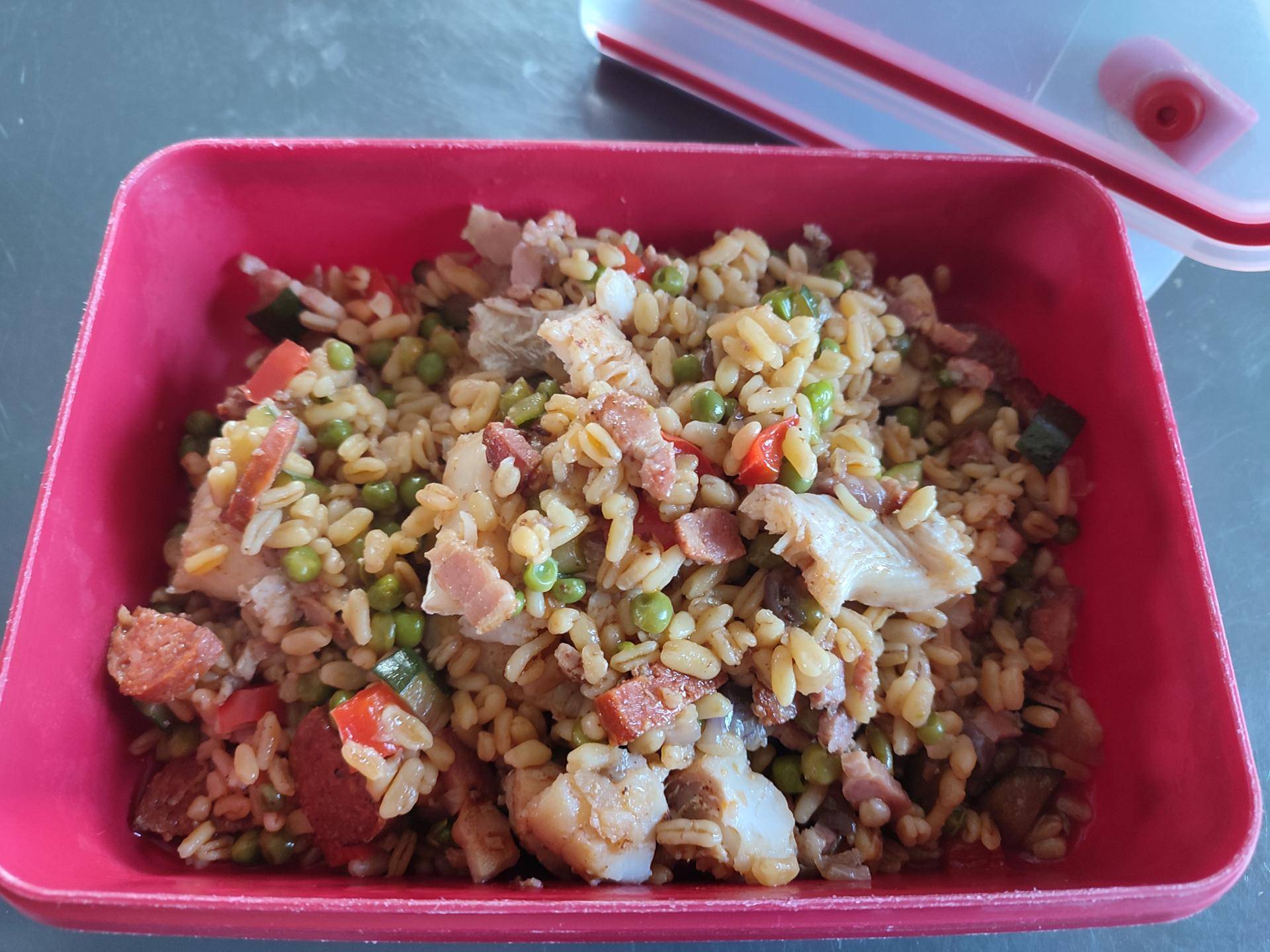Poisson au blé et ses petits légumes - Recepten Cookeo | Moulinex