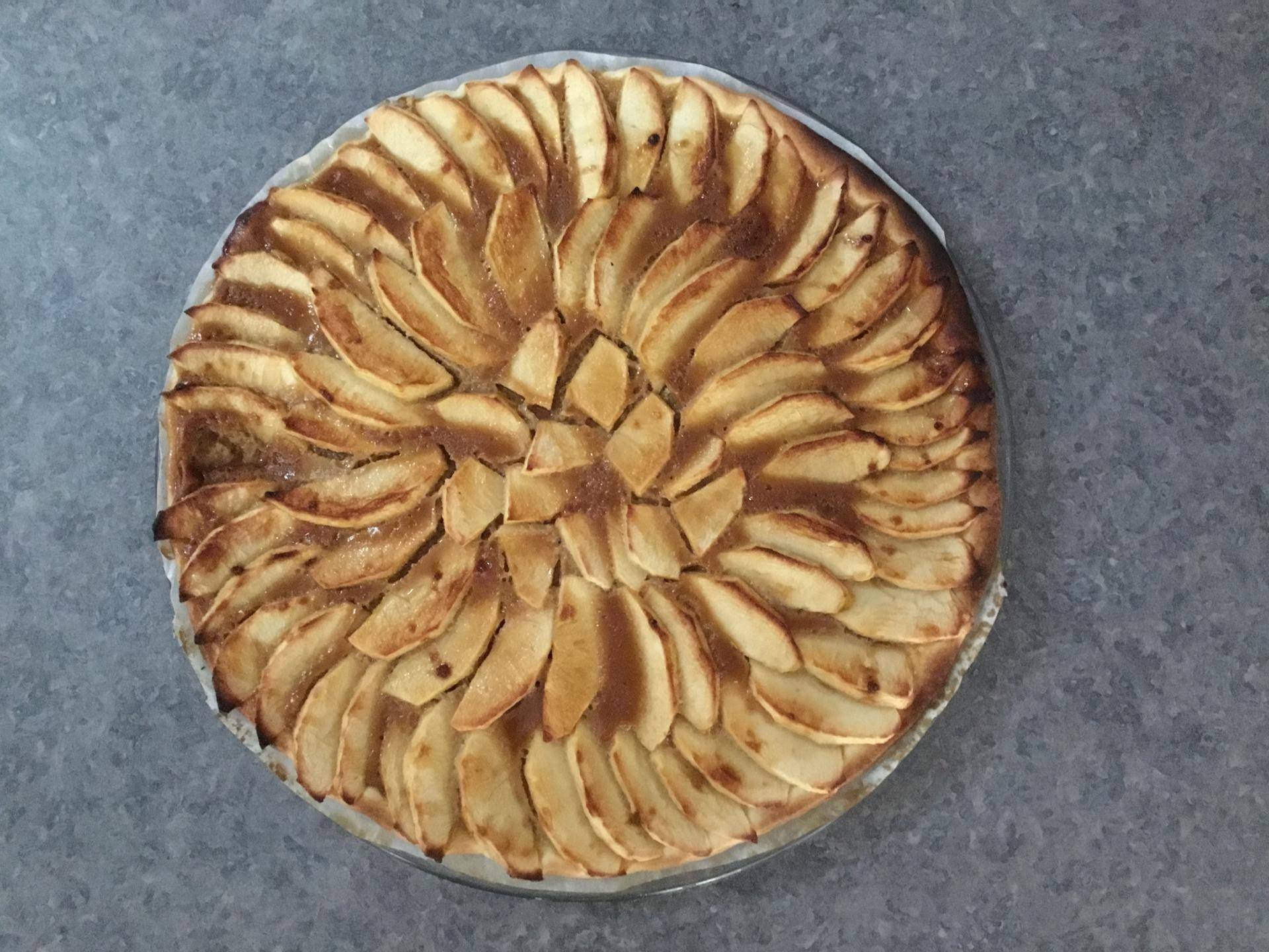 Tarte aux pommes façon Alsacienne - Recepten Companion Connect XL | Moulinex