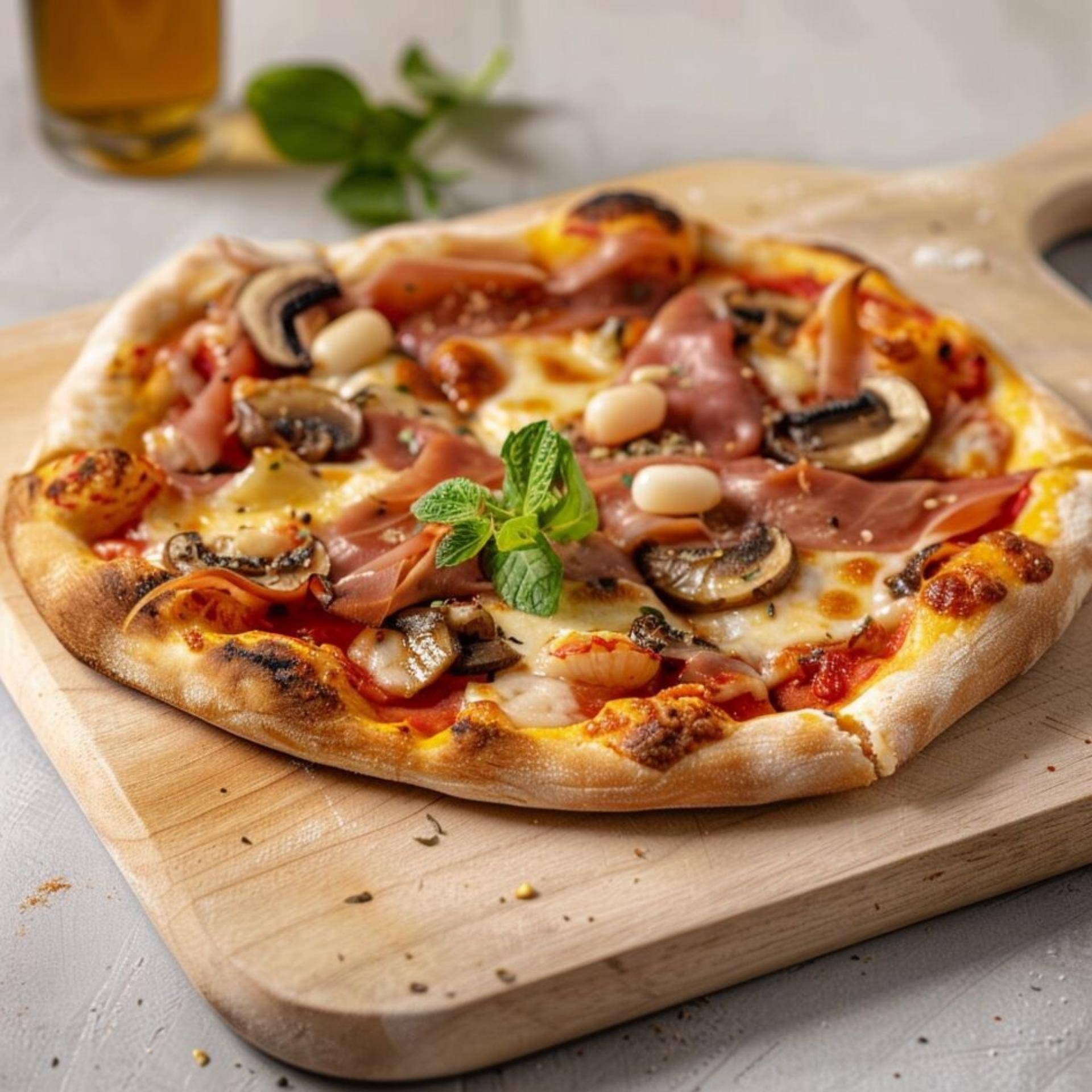 Pizza Regina - Recette Companion | Moulinex
