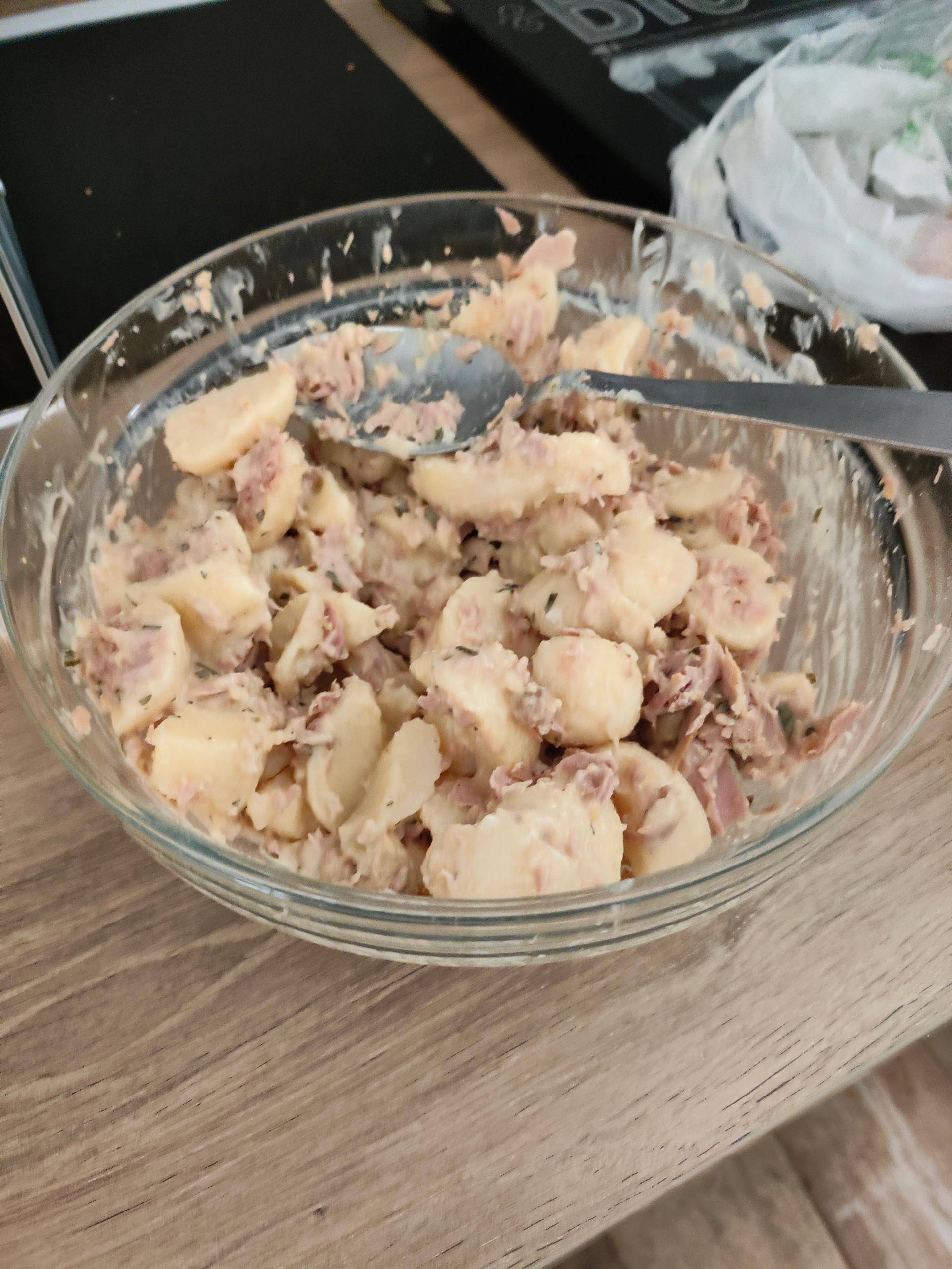 Salade de pommes de terre et au thon - Recepten Cookeo V3 | Moulinex