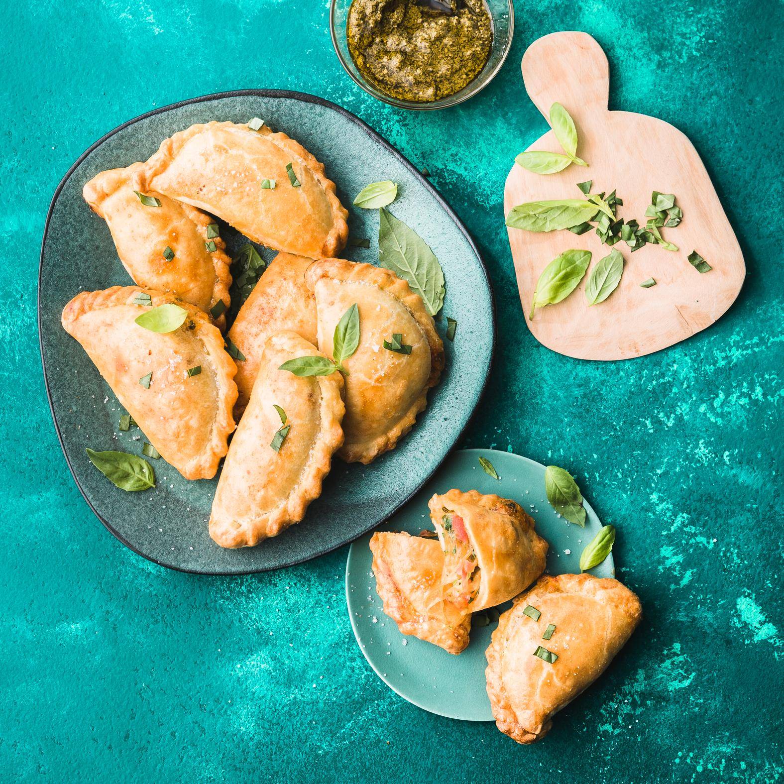 Empanadas à la mozzarella - Recette Companion | Moulinex