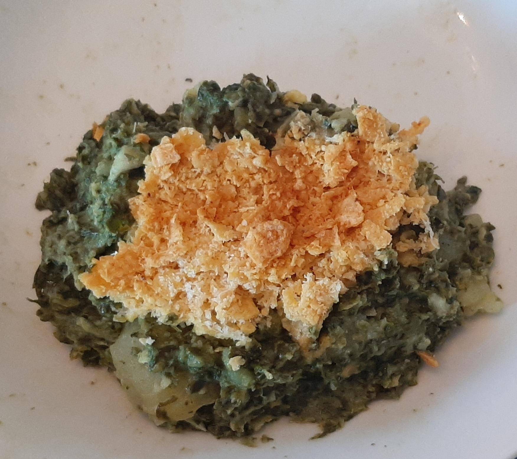 Parmentier de Cabillaud et Épinards - Recepten Cookeo | Moulinex