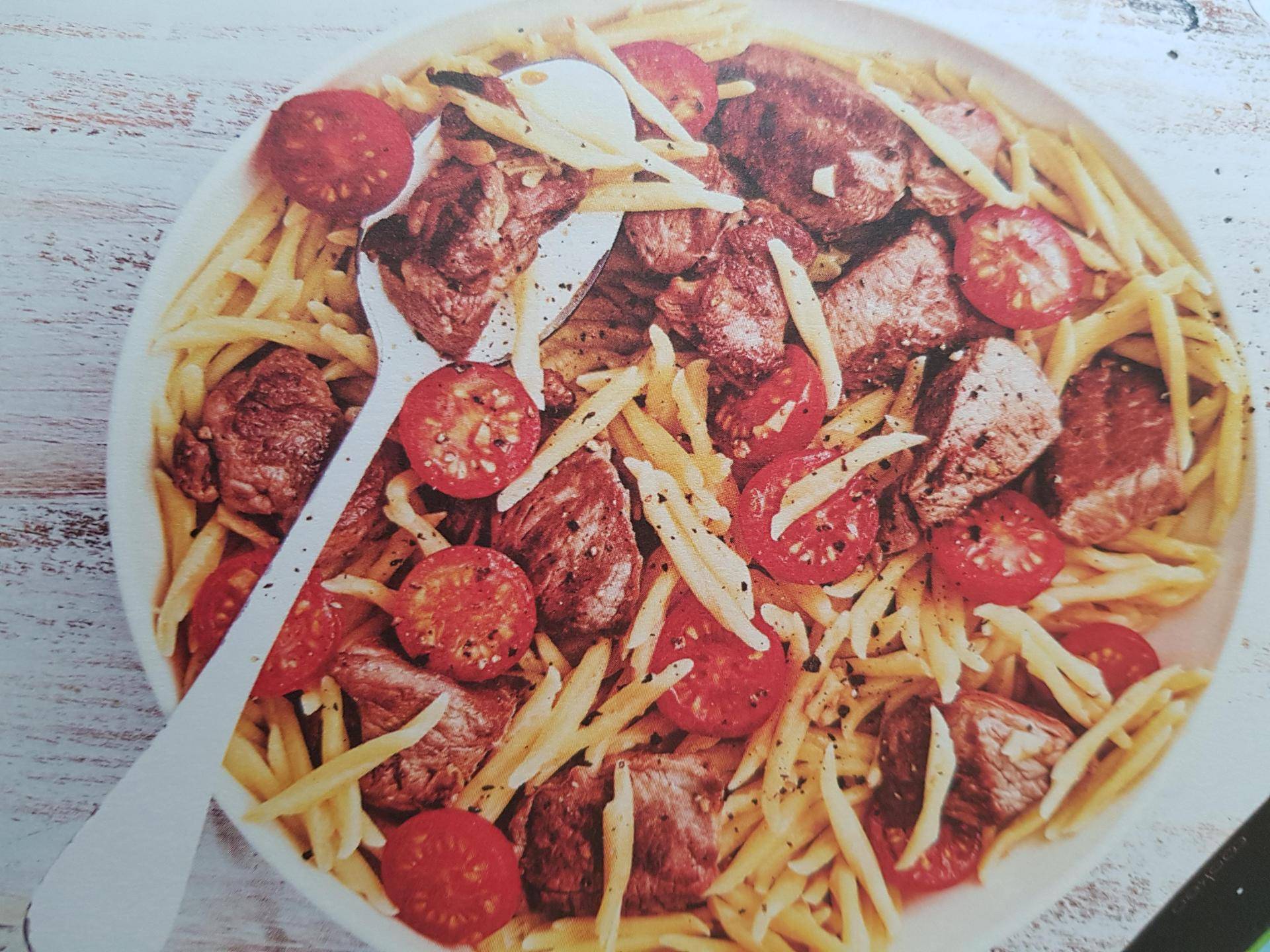 Sauté d'agneau aux pâtes - Recette Cookeo | Moulinex