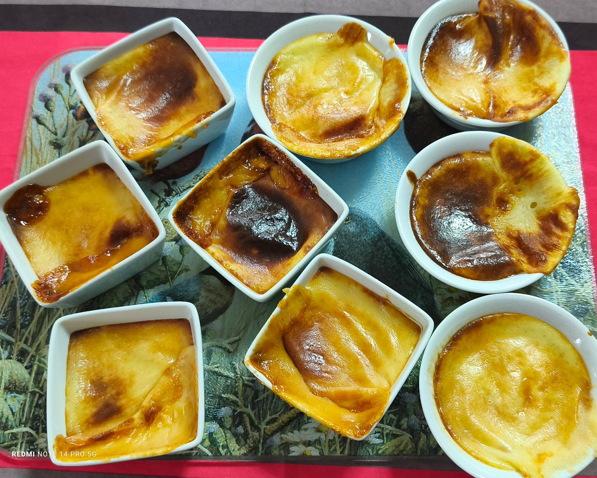 Gâteau de semoule caramélisé - Recepten Dual EasyFry | Moulinex