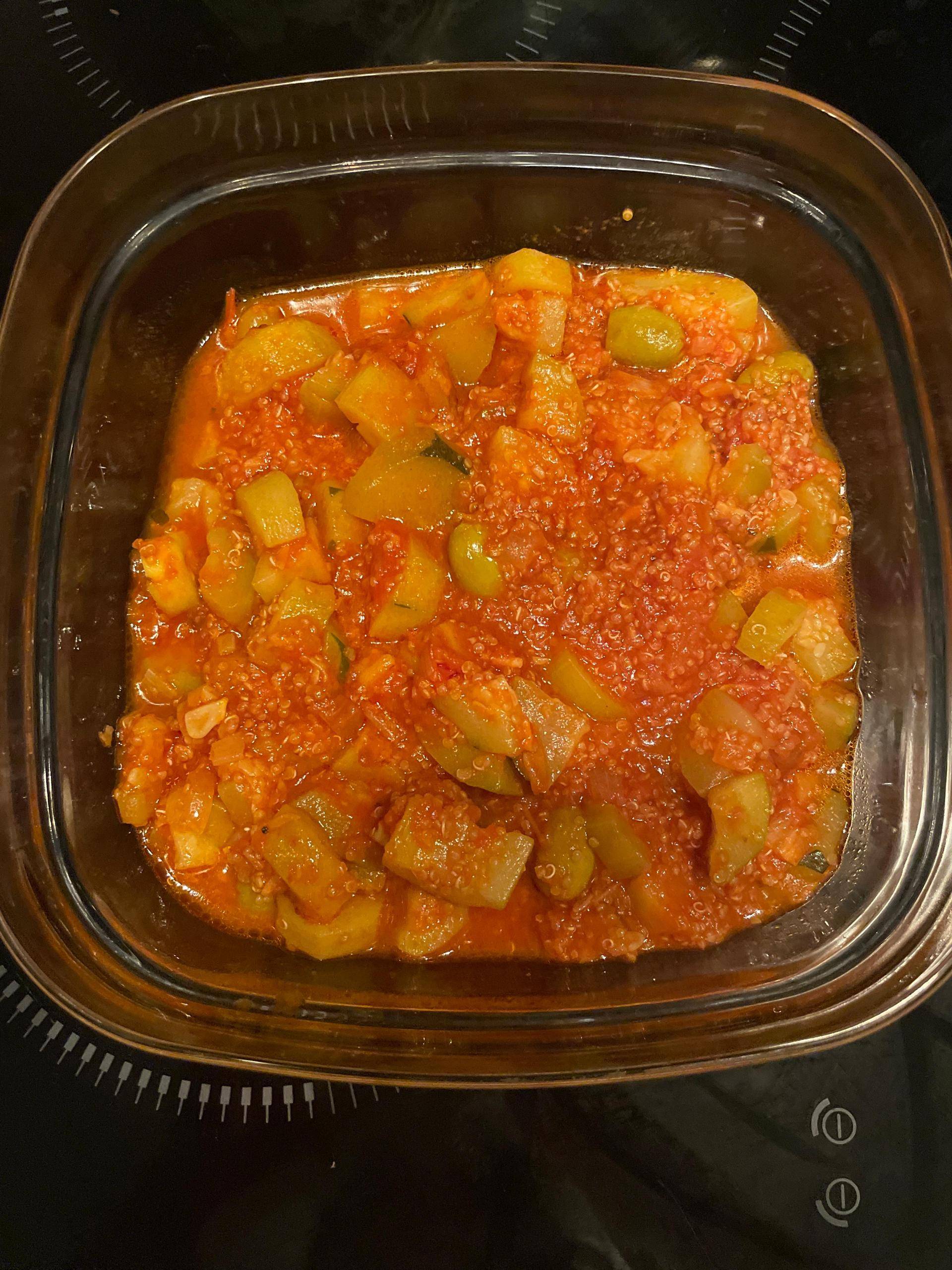 Courgette quinoa à l’italienne - Recette Cookeo | Moulinex