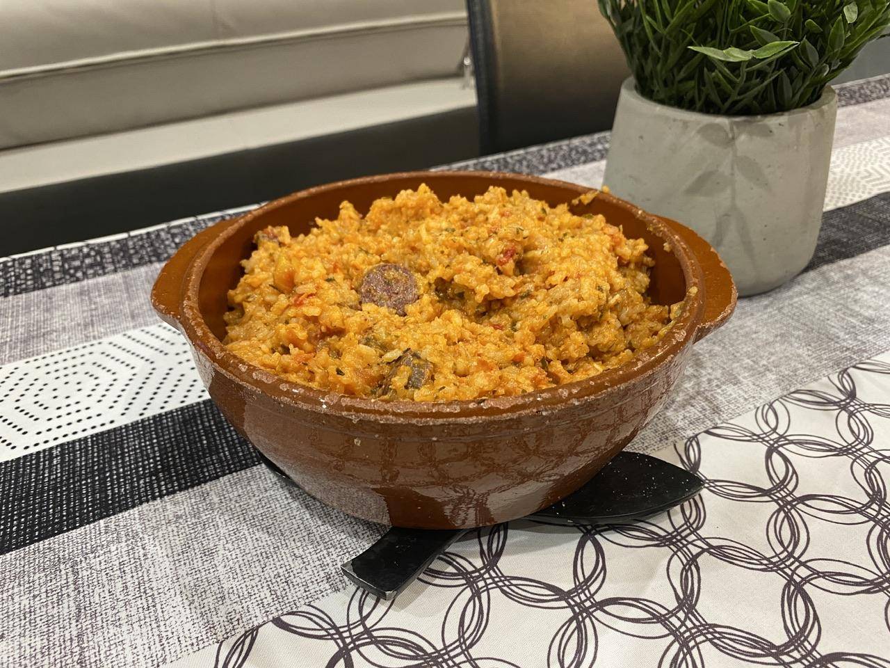 Riz au figatelli - Recette Companion XL | Moulinex