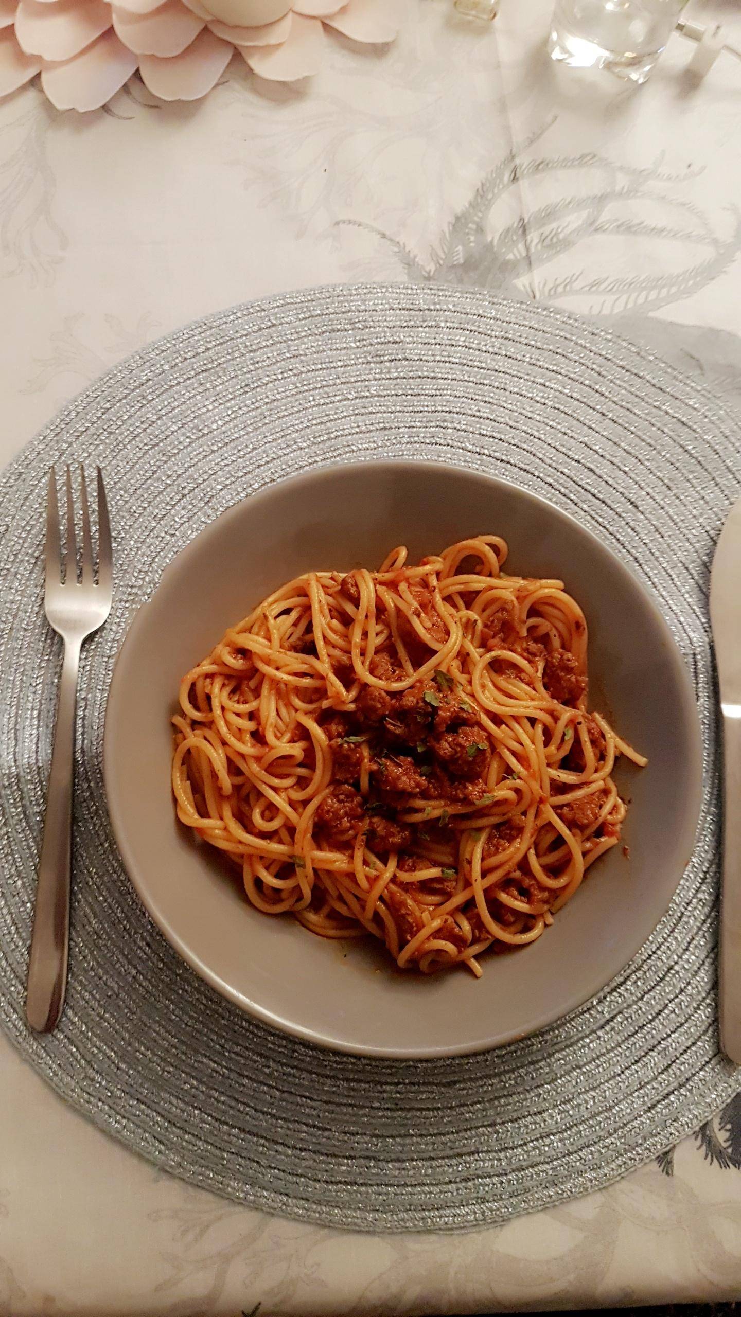 Pâtes bolognaises parfumé - Recette Cookeo | Moulinex