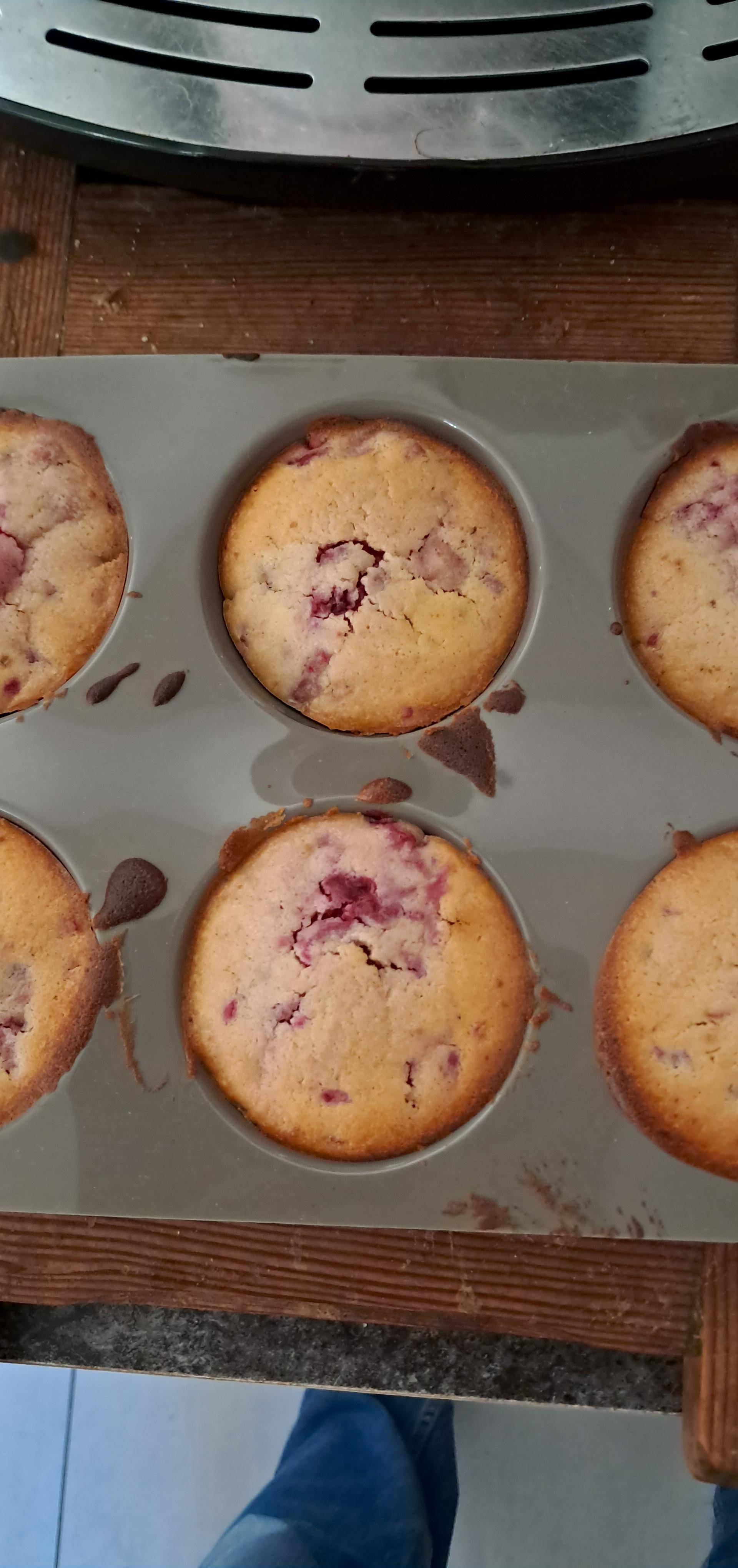 Muffins fruits rouges - Recette Companion Connect XL | Moulinex