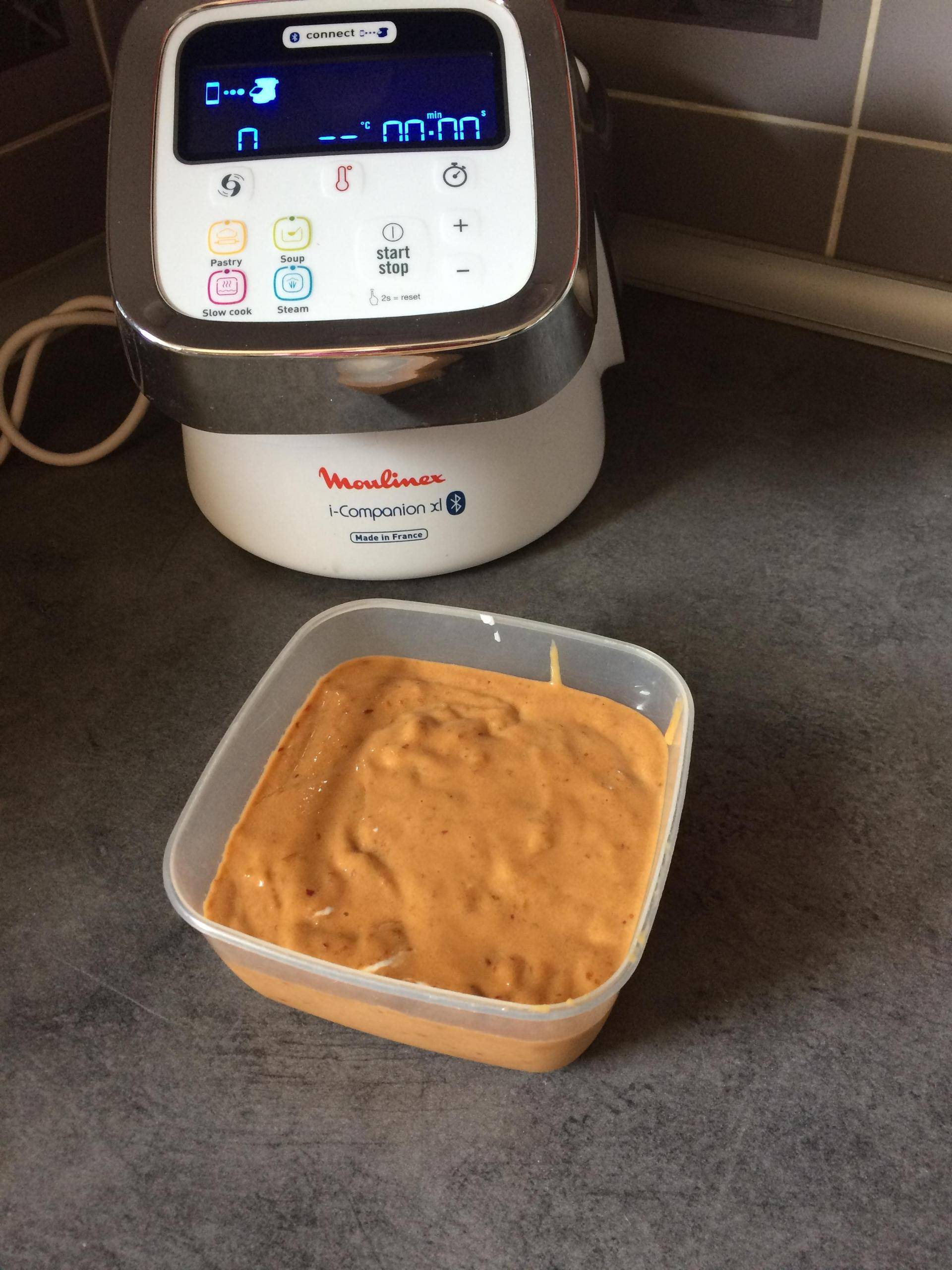 Glace sans œuf - Recette Companion Connect XL | Moulinex