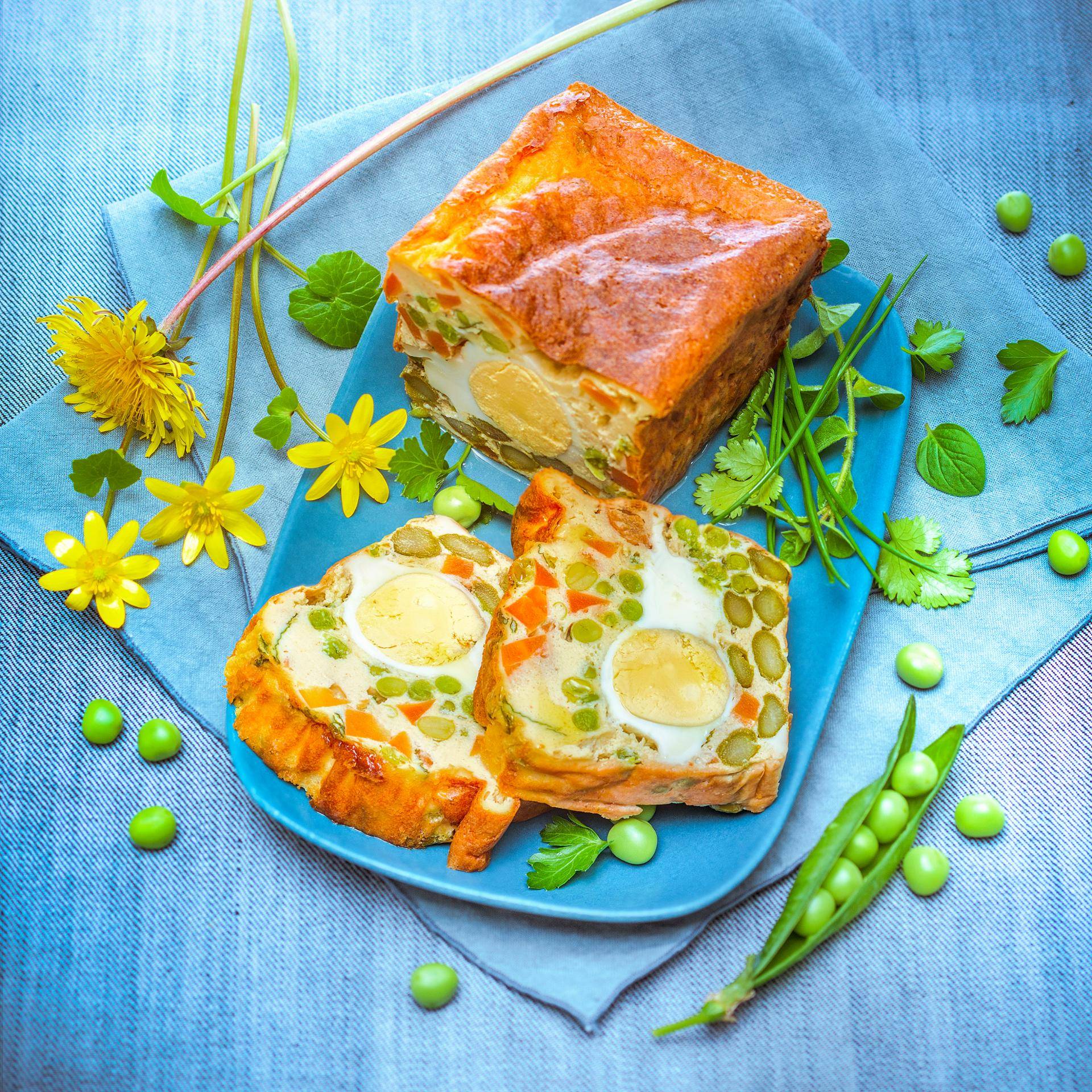 Terrine de légumes aux œufs - Recette Companion | Moulinex