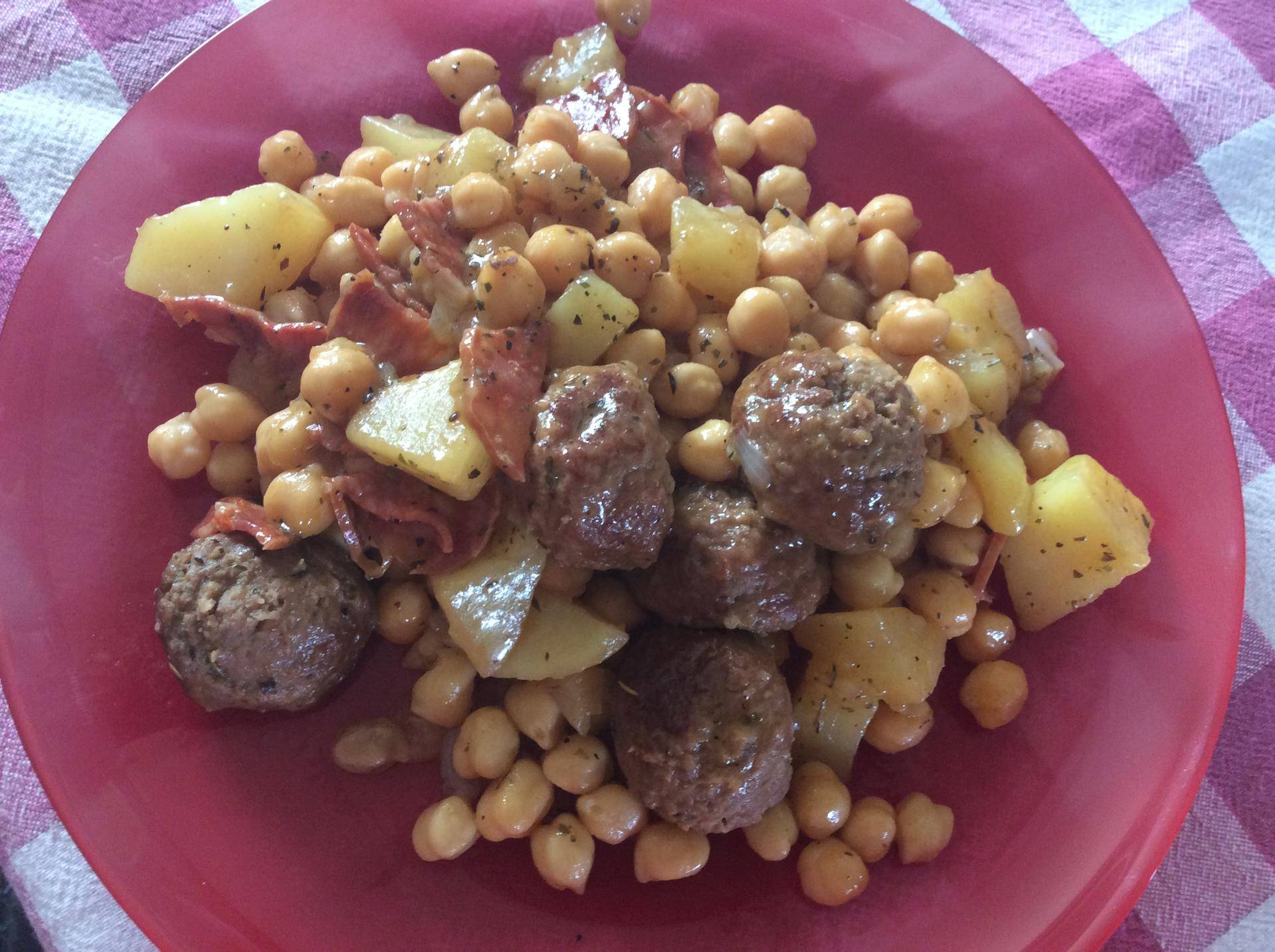 Boulettes de bœuf aux pois chiches - Recette Cookeo | Moulinex