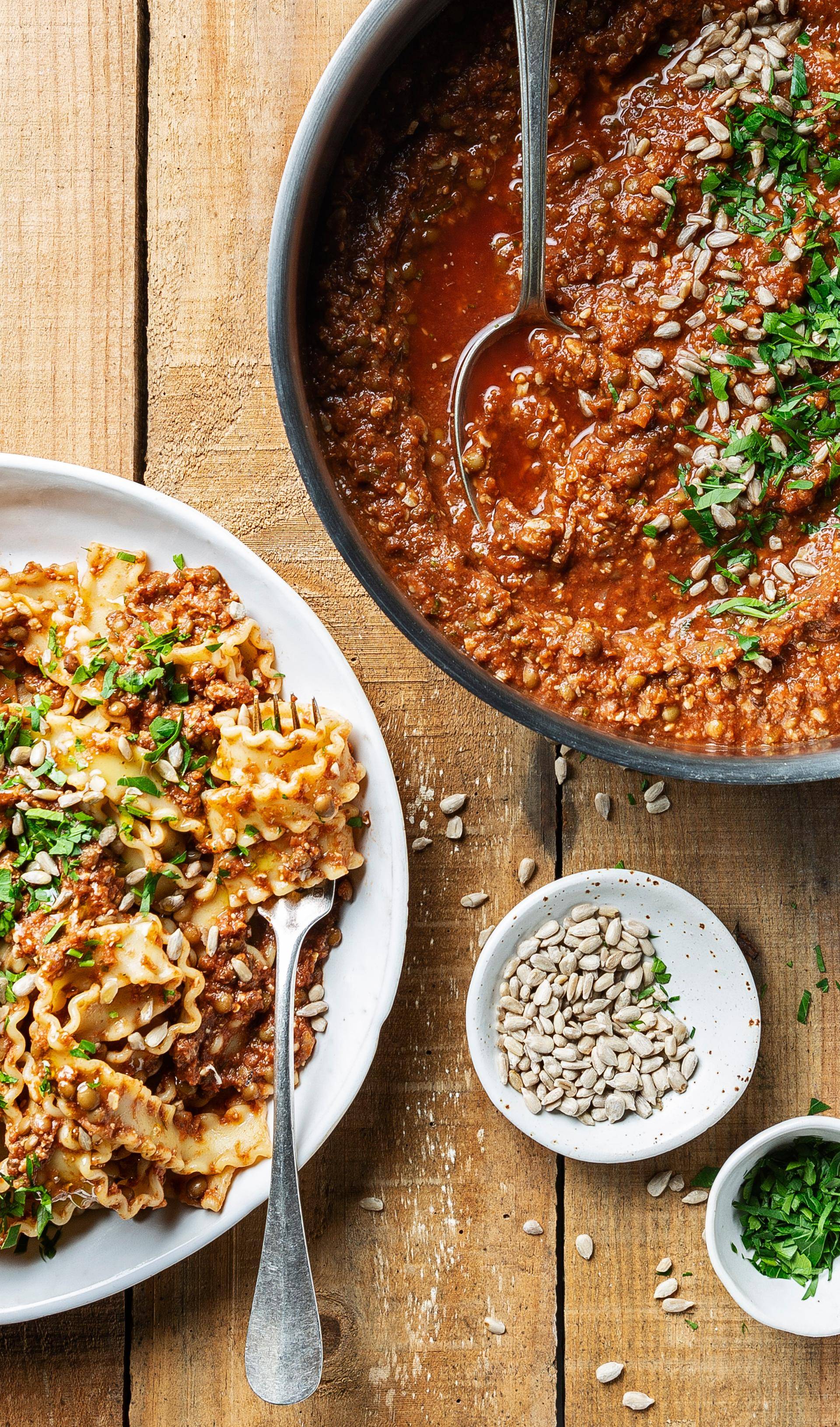 Bolognaise aux lentilles - Recepten Cookeo | Moulinex