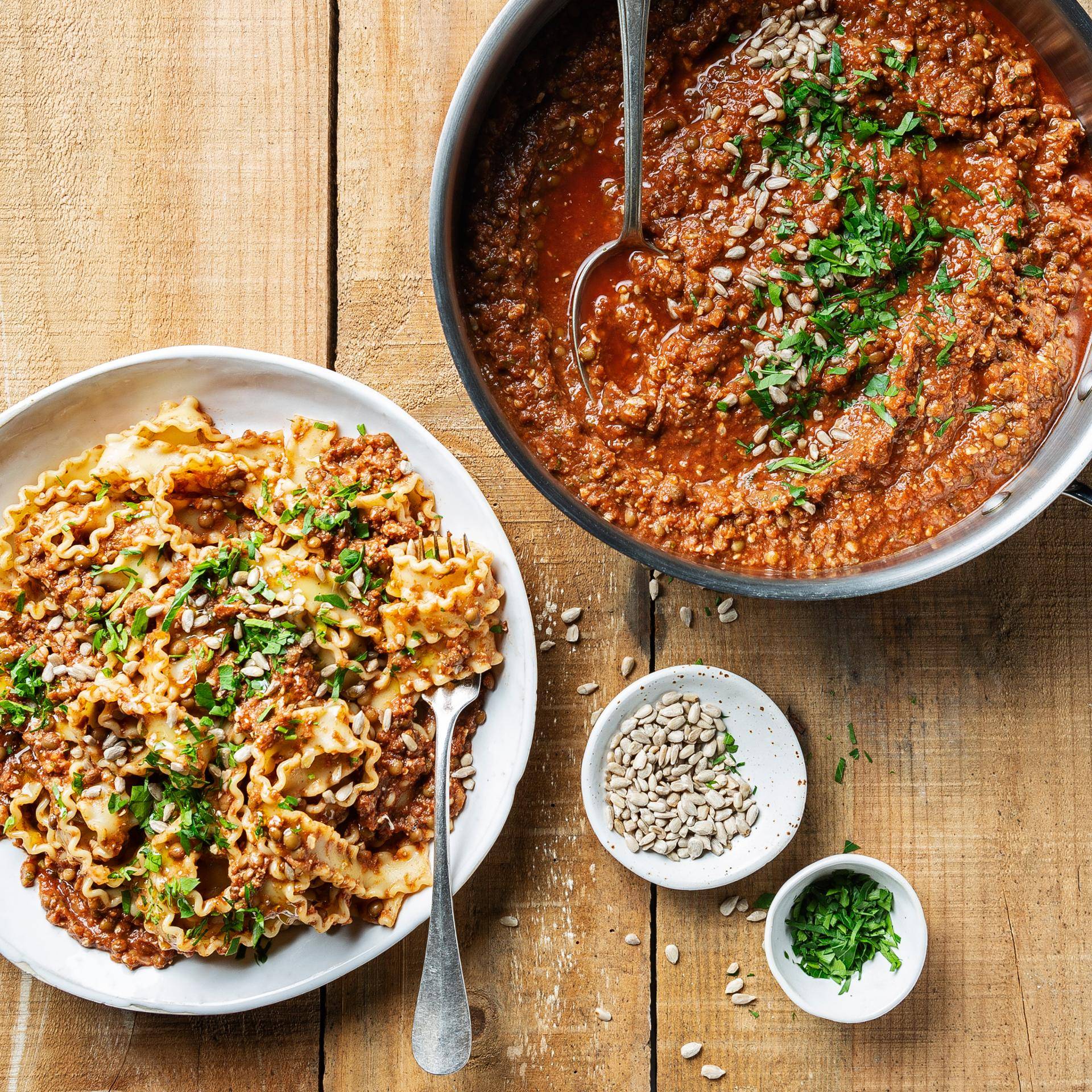 Bolognaise aux lentilles - Recepten Cookeo | Moulinex