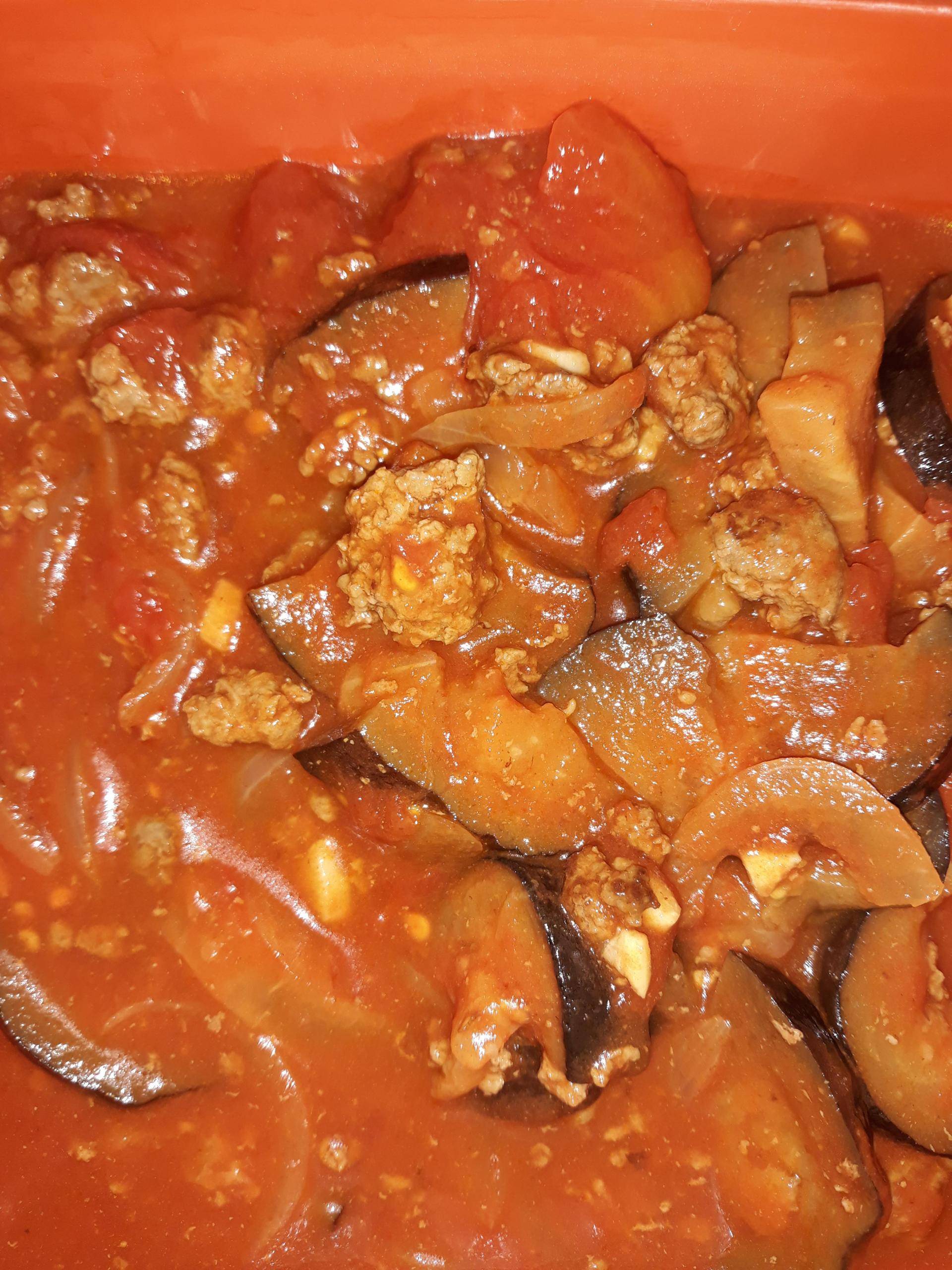 Aubergines viande hachée - Recepten Cookeo | Moulinex