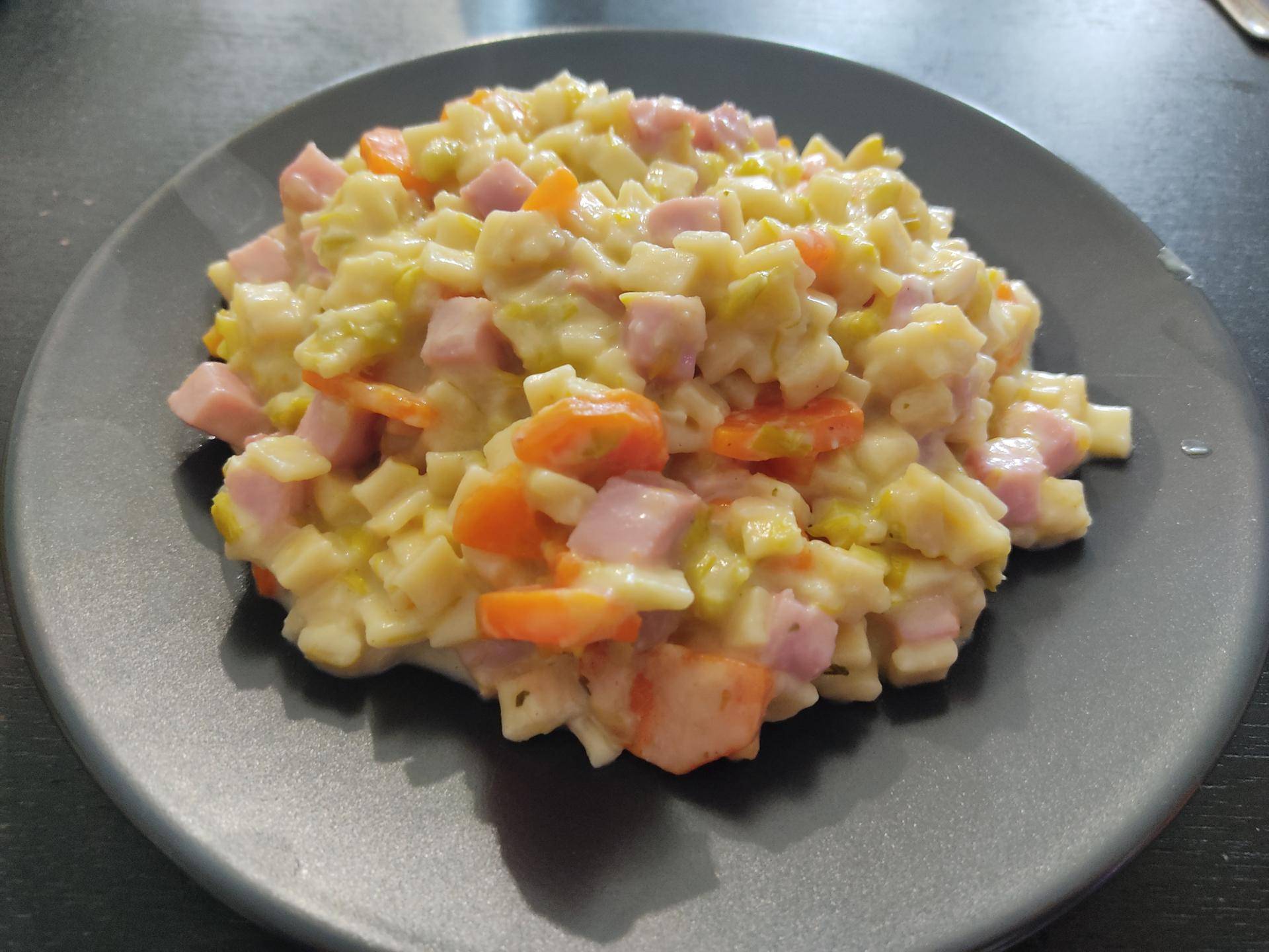 Crozets aux légumes et jambon - Recette Cookeo | Moulinex