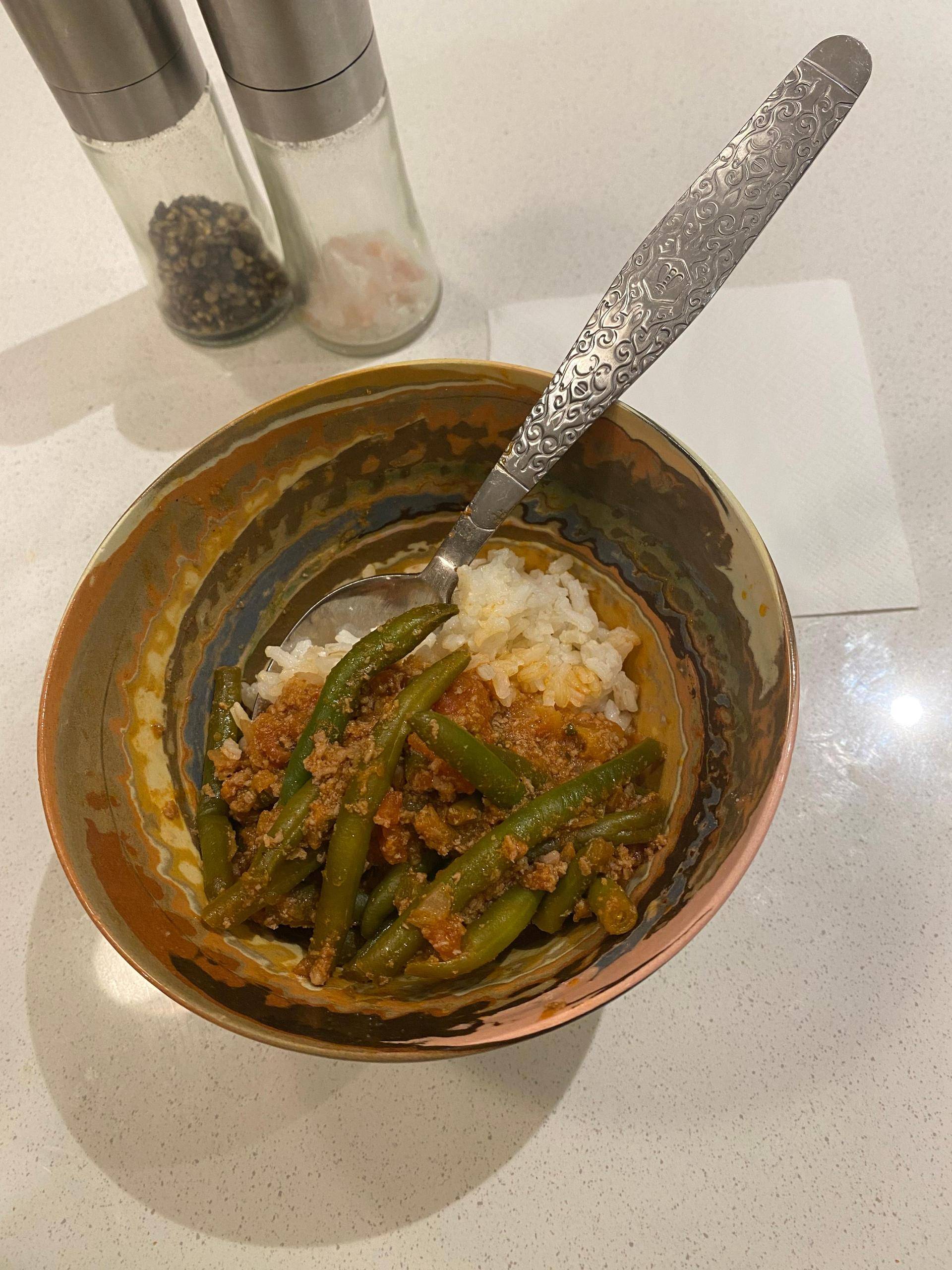 Mijoté viande tomate haricots verts, Fasolia - Recepten Companion Connect XL | Moulinex