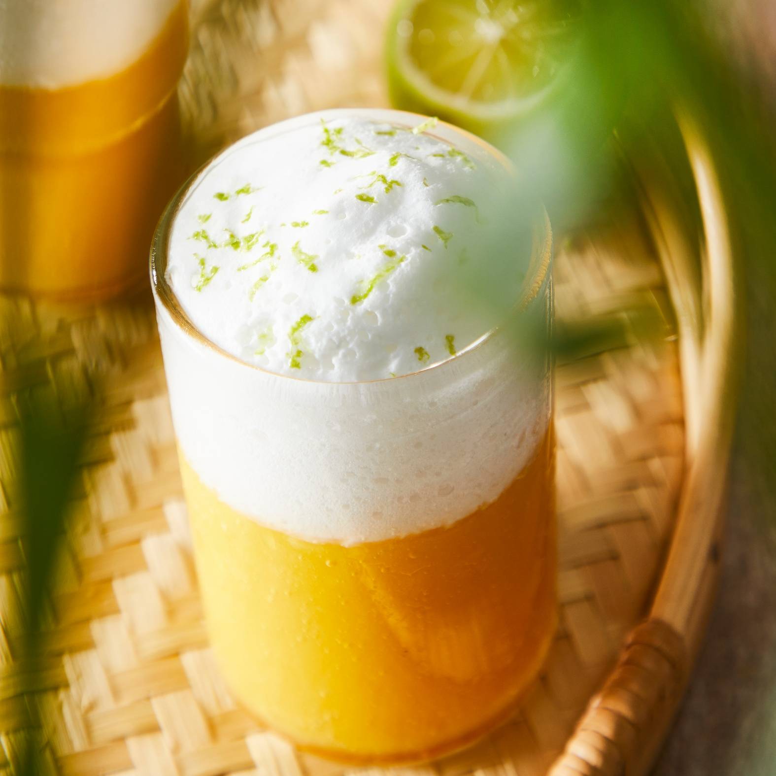 Boisson bicolore mangue et coco - Recepten Perfectmix Cook | Moulinex