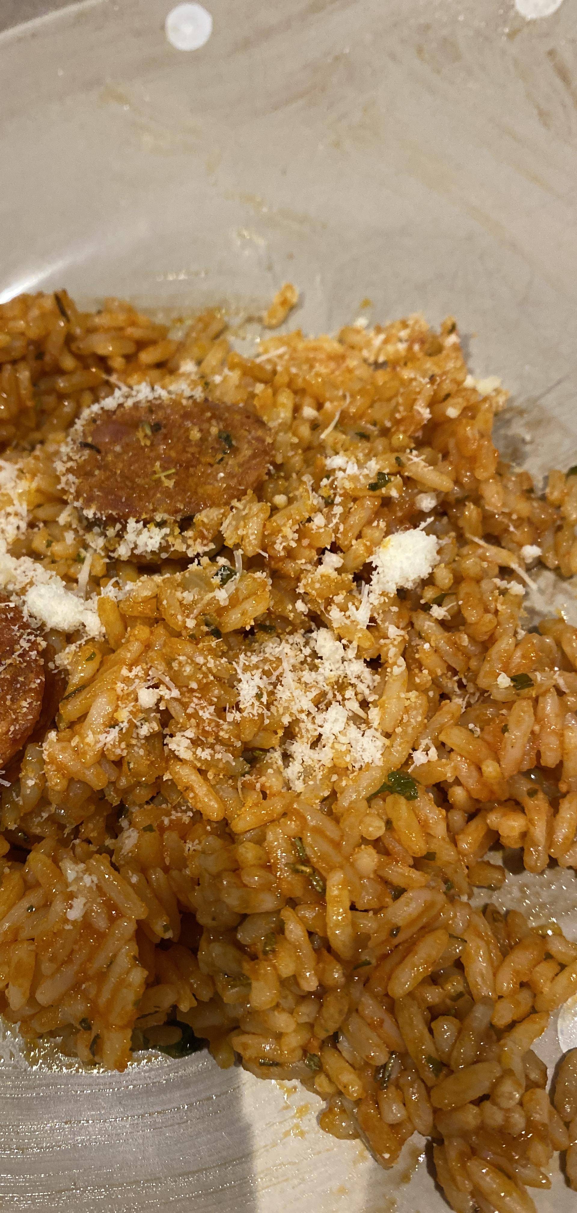 Riz à la sauce tomate et chorizo de Manon08 - Recette Cookeo | Moulinex