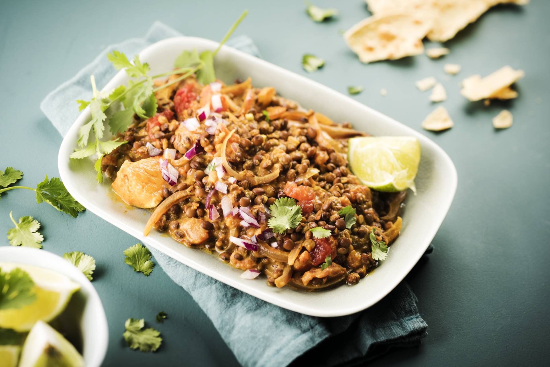 Dahl de lentilles et oignons - Recette Cookeo | Moulinex